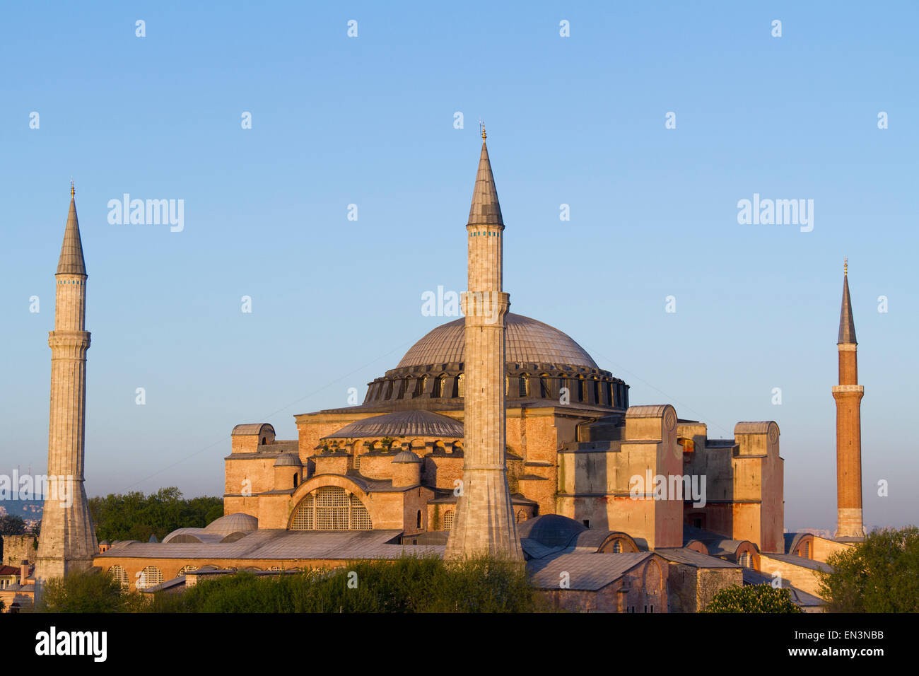 Turkey, Istanbul, Hagia Sophia Mosque Stock Photo