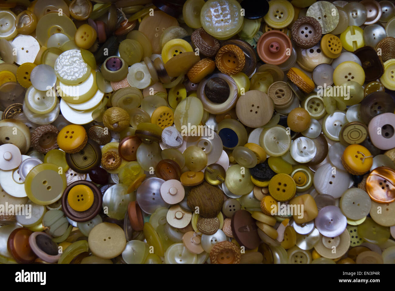 Assorted of colorful buttons Stock Photo - Alamy