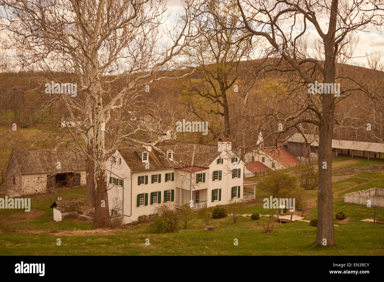 Hopewell Furnace National Historic Site, Elverson, Pennsylvania, USA