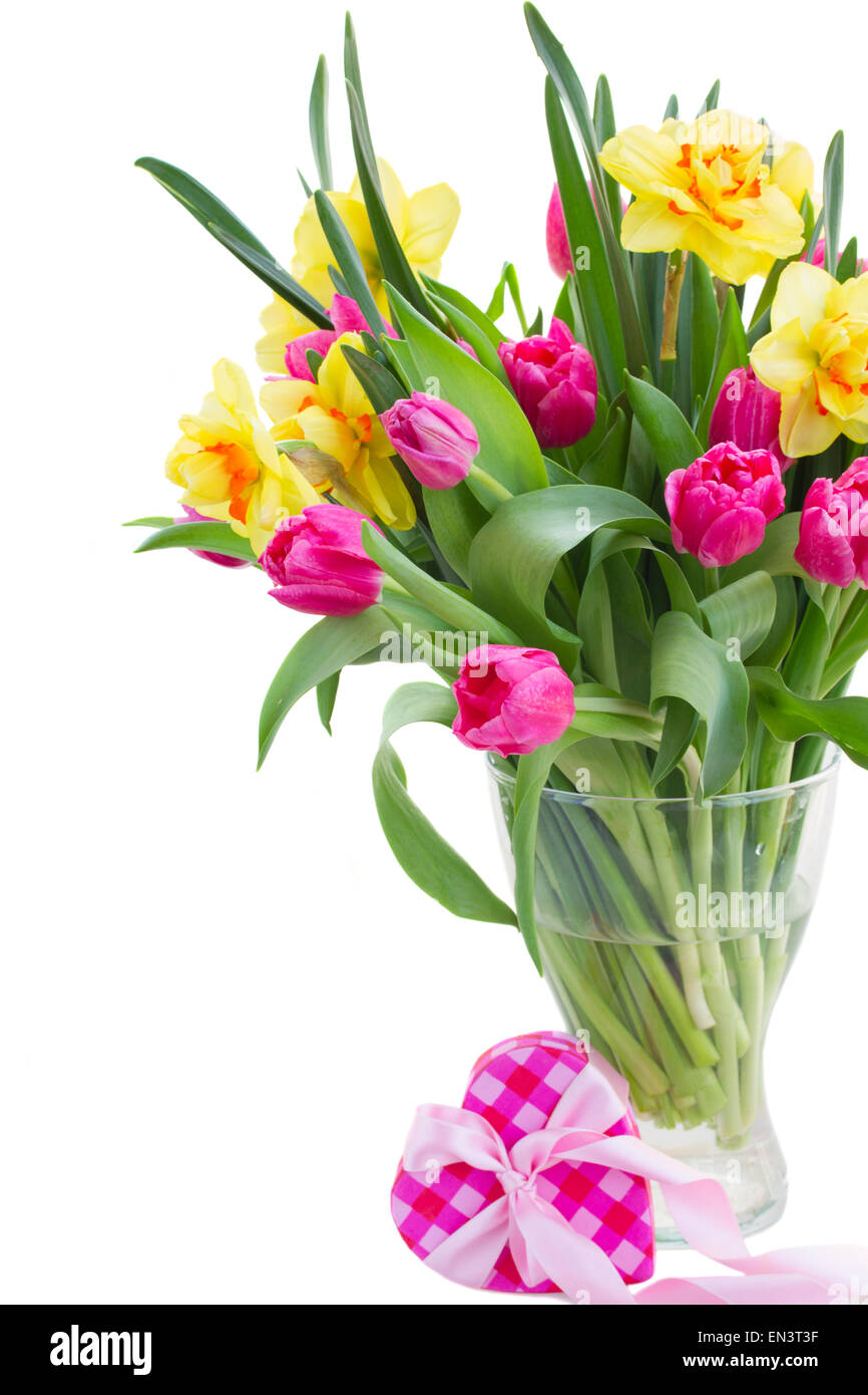 bunch of tulips and