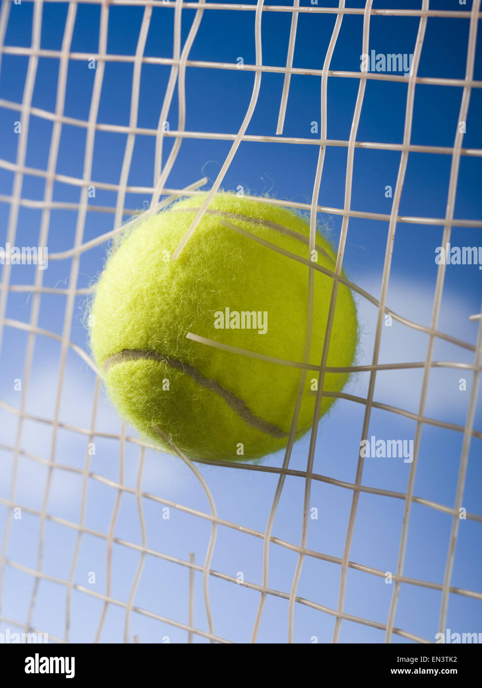Through the tennis racquet hi-res stock photography and images - Alamy