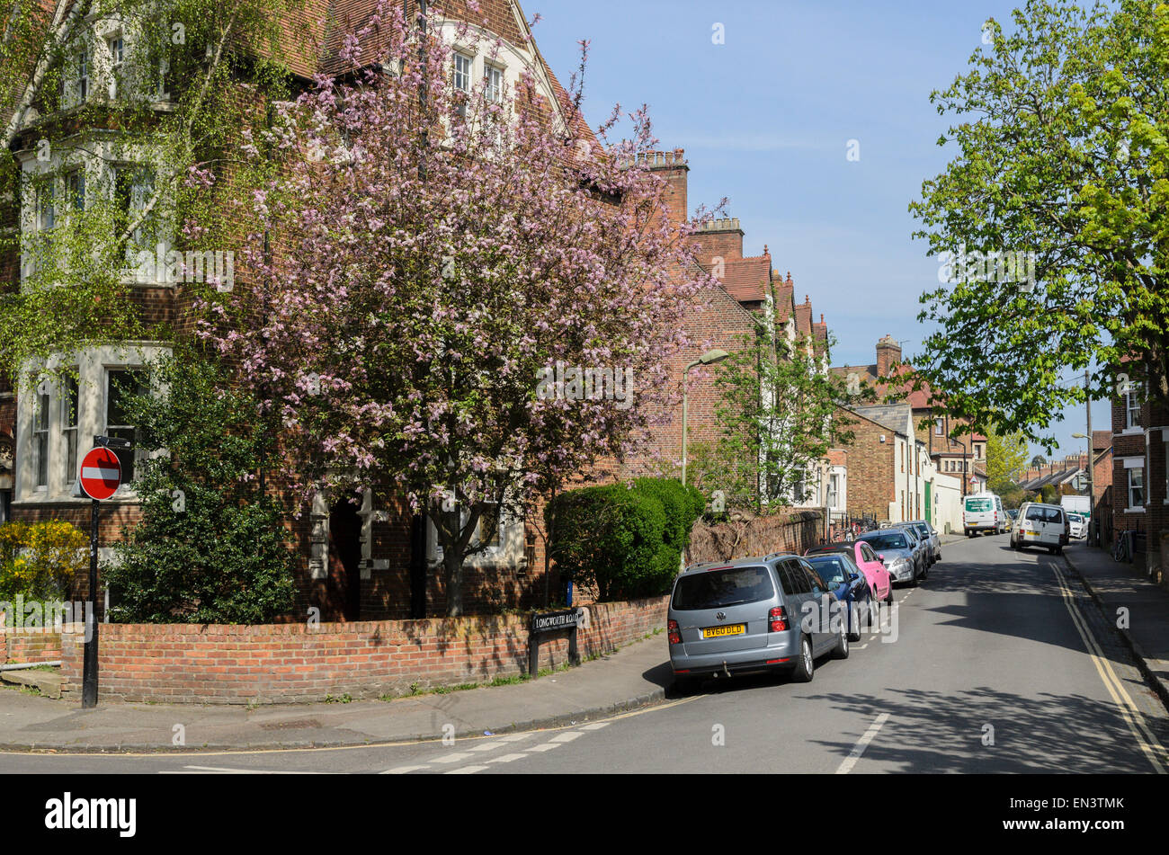 Longworth Road, a residential street in the Jericho area of Oxford