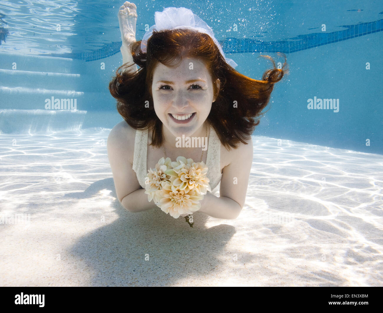 Utah young woman swimming hi-res stock photography and images - Alamy