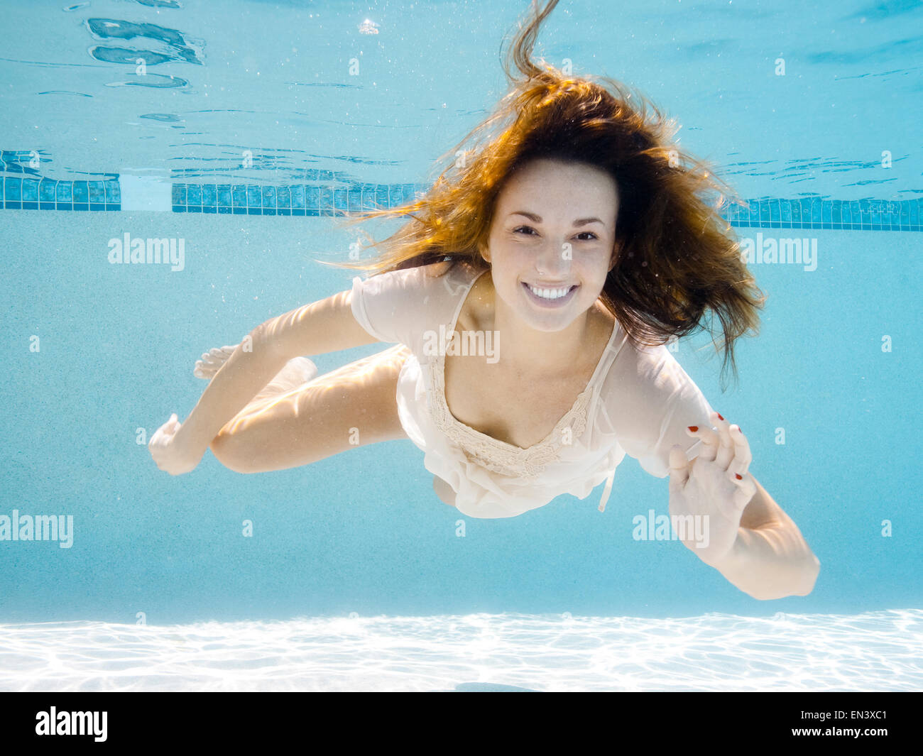 Utah young woman swimming hi-res stock photography and images - Alamy