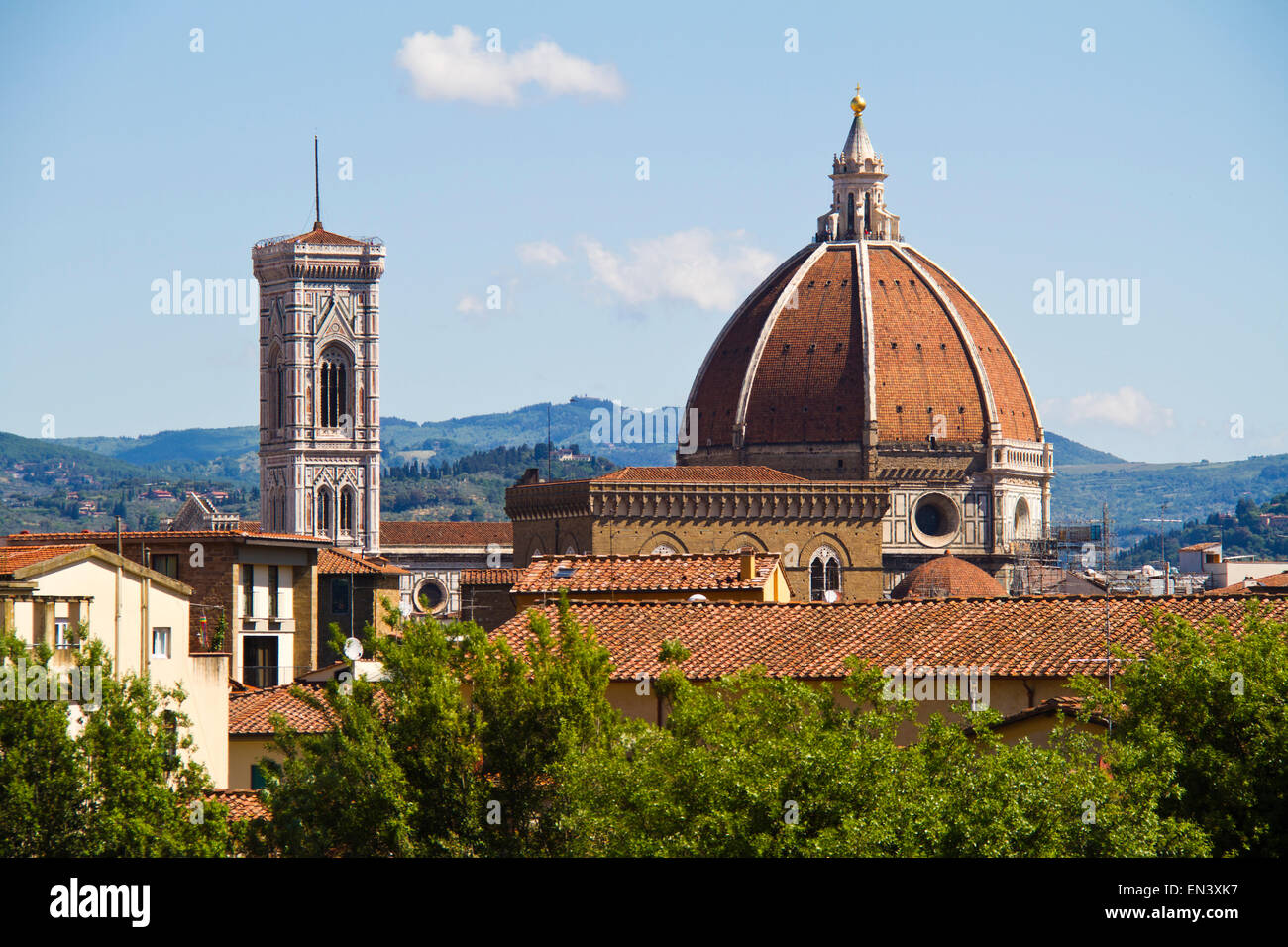Italy, Florence, View of Florence Cathedral Stock Photo