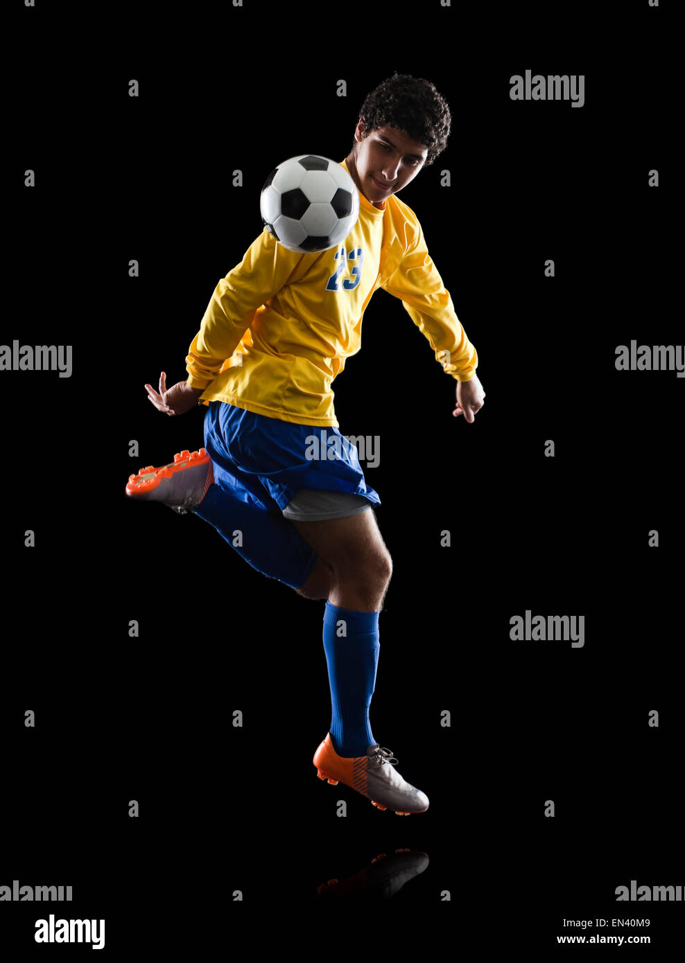 soccer player. Stock Photo