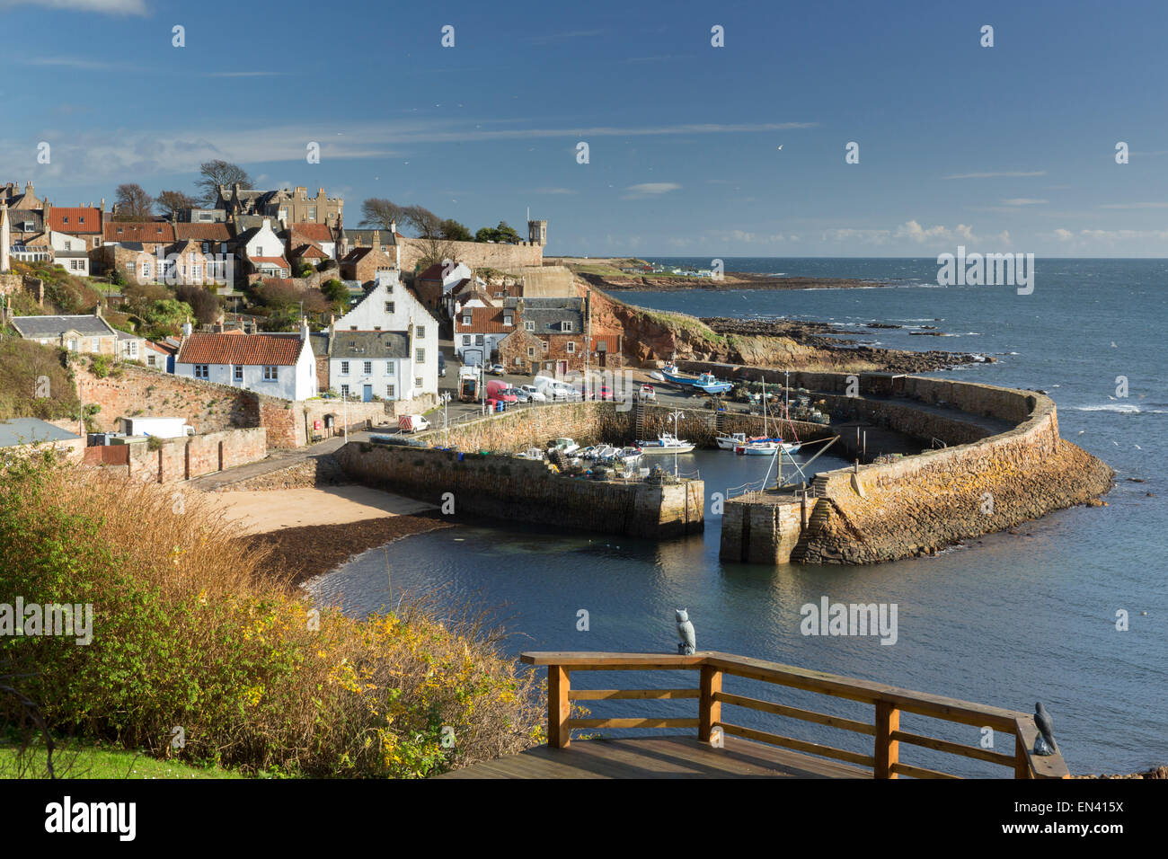 Crail harbour, Fife, Scotland, UK Stock Photo Alamy