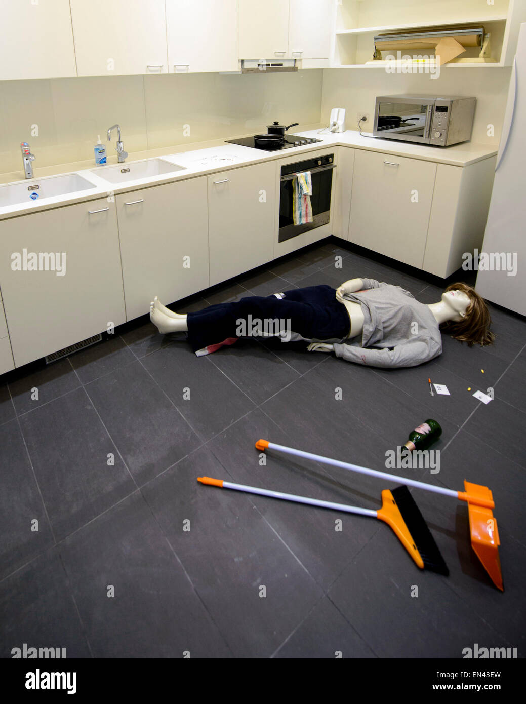 Sydney, Australia. 27th April, 2015. The 'Clandestine Lab' crime