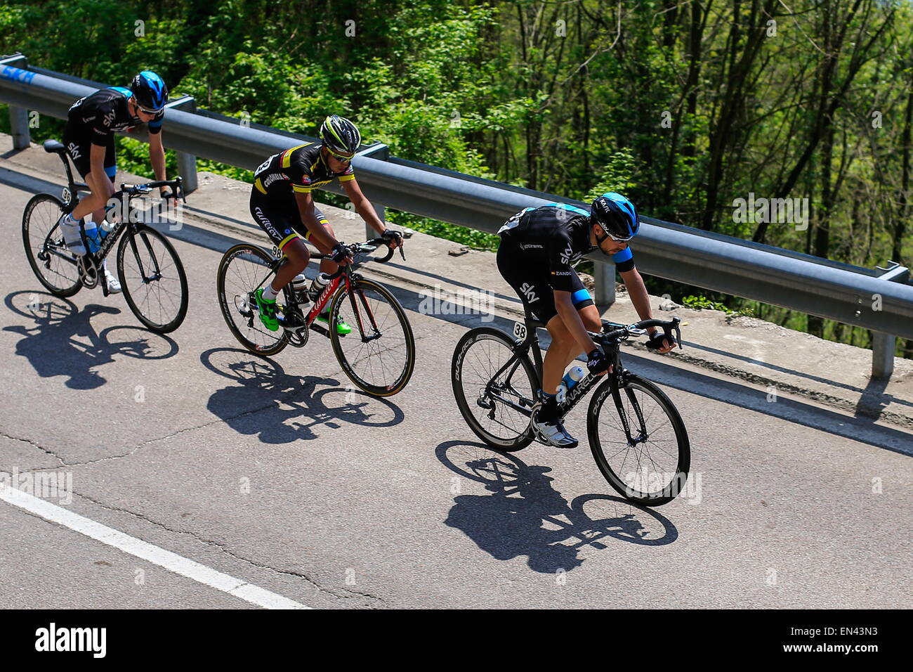 Xabier Zandio Echaide Sky 23.04.2015 Tour du Trentin Etape 03