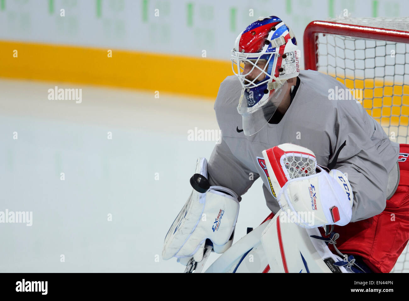 Czech national hockey team goalkeeper hi-res stock photography and images -  Alamy