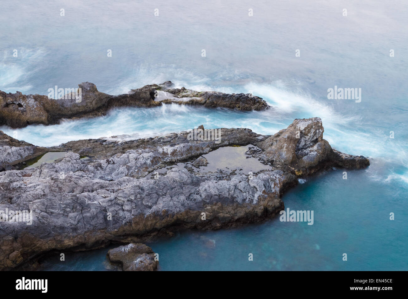 Deep sea water rocky coastline hi-res stock photography and images - Alamy
