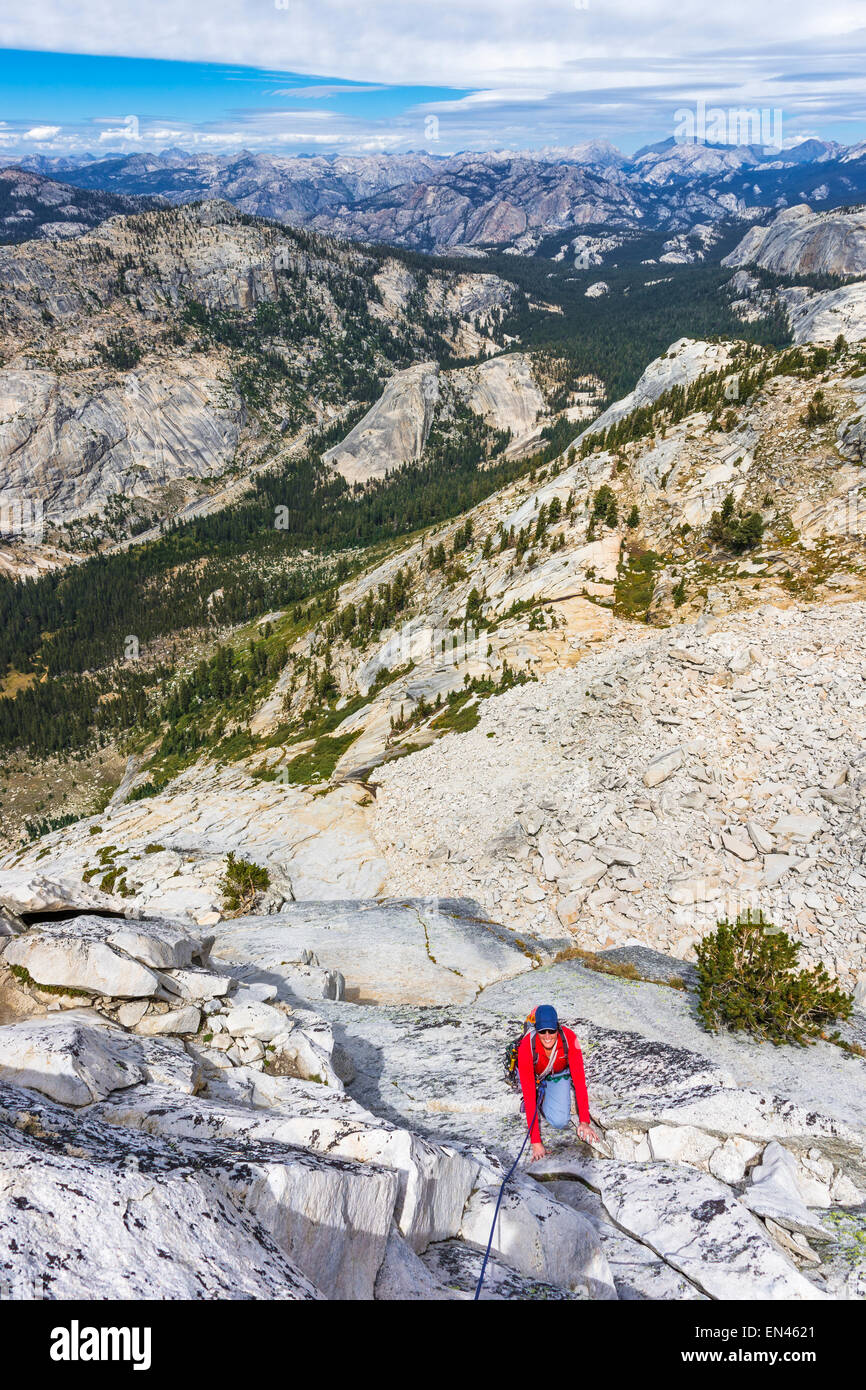 Yosemite rock climber female hires stock photography and images Alamy