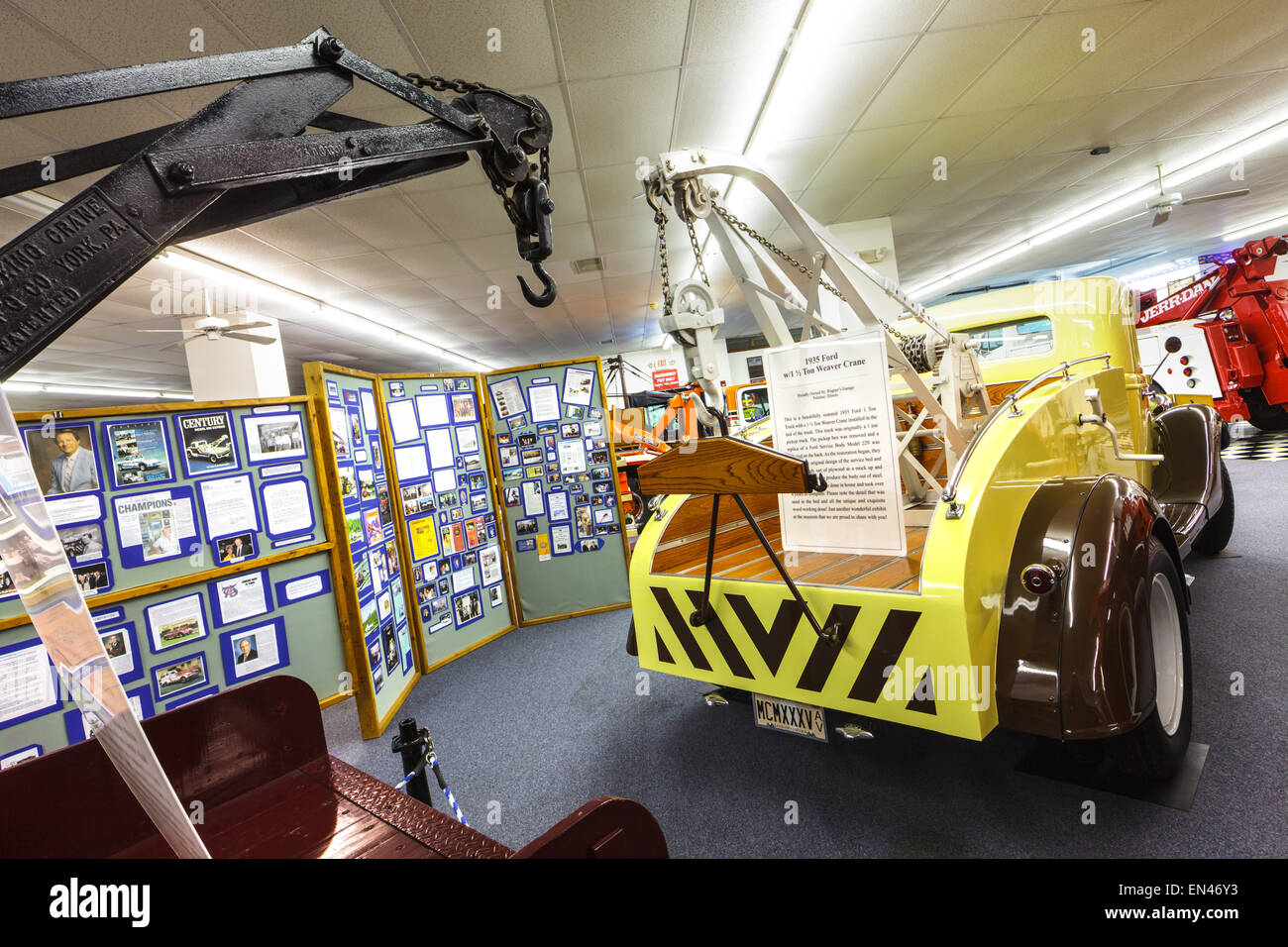 International Towing and Recovery Hall of Fame and Museum, Chattanooga, Tennessee, USA Stock Photo