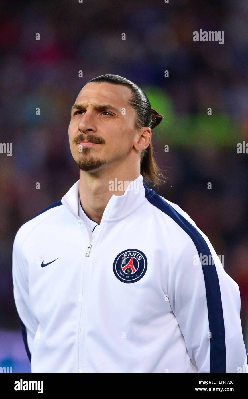 Maillot Extérieur PSG 2015/16 Zlatan Ibrahimovic #9 - Taille M, Blanc, Nike, Occasion
