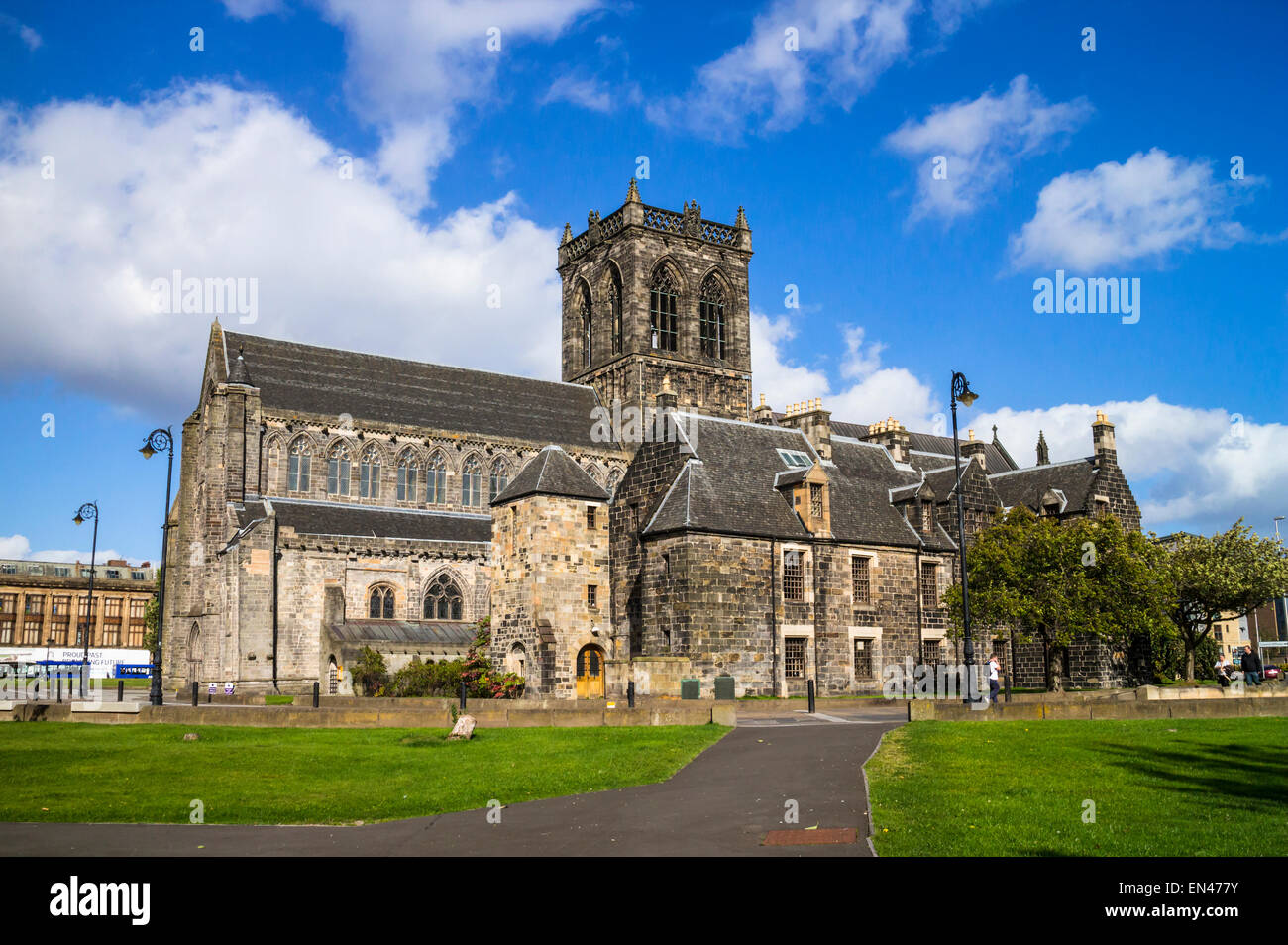 Paisley abbey paisley renfrewshire scotland hires stock photography