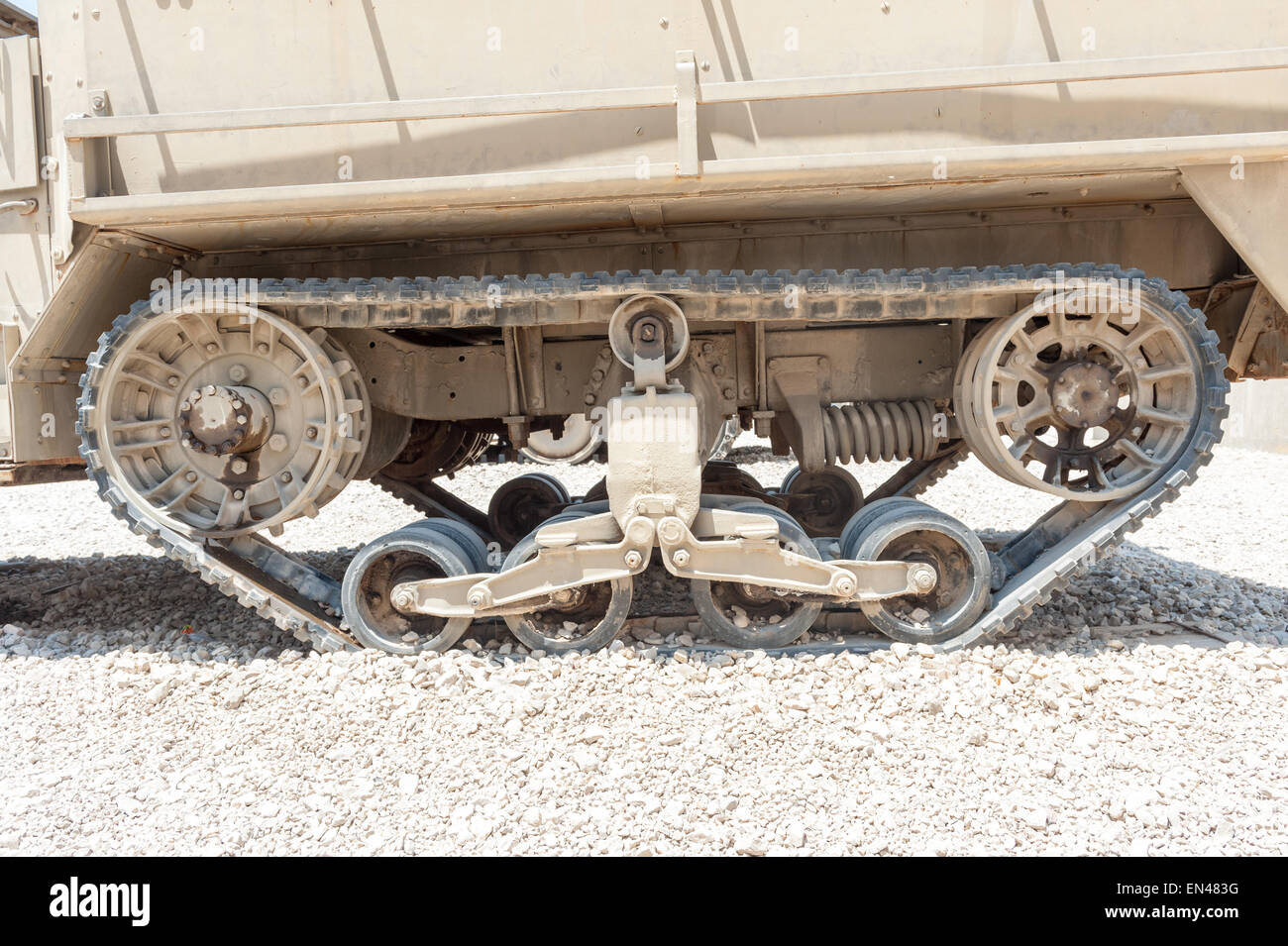 Israel, Latrun, tank at Yad Lashiryon Museum Stock Photo - Alamy