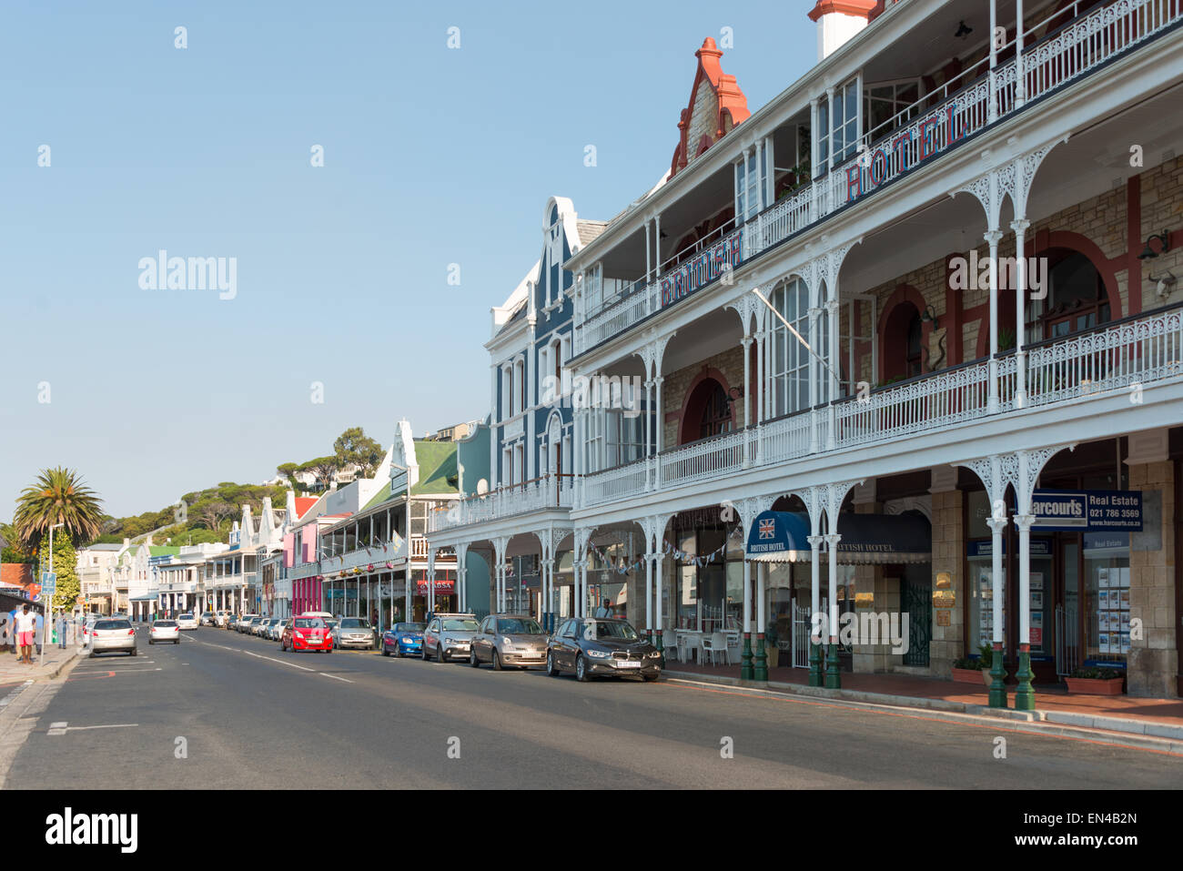 St Georges Street, Simon’s Town (Simonstad), Cape Peninsula, Western Cape Province, Republic of South Africa Stock Photo