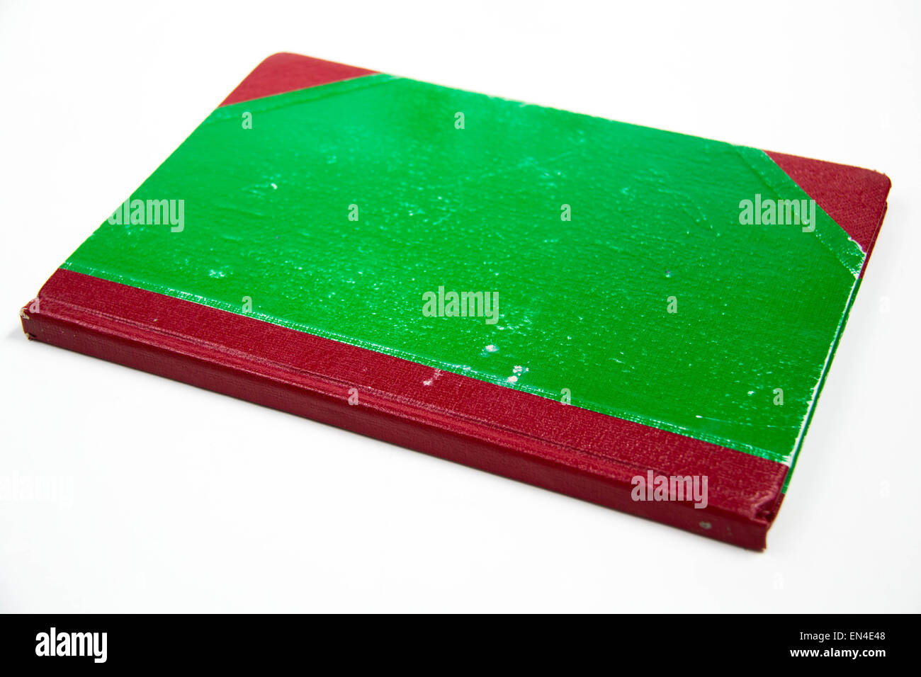 Green cover book isolated on white background Stock Photo Alamy