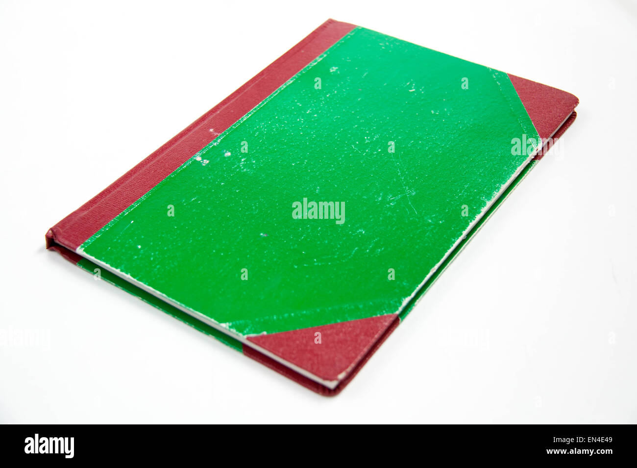 Green cover book isolated on white background Stock Photo Alamy