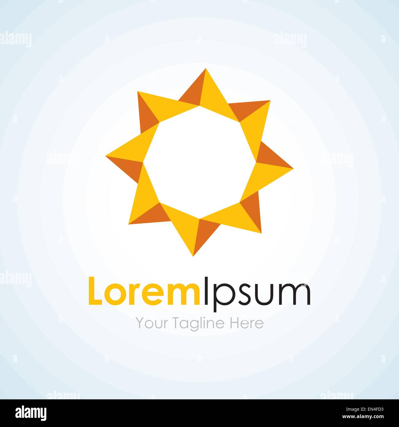 Elegant style Sun geometric simple business icon logo Stock Vector ...