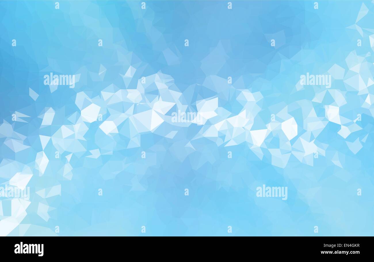 Background modern texture triangle geometry abstract blue line Stock ...