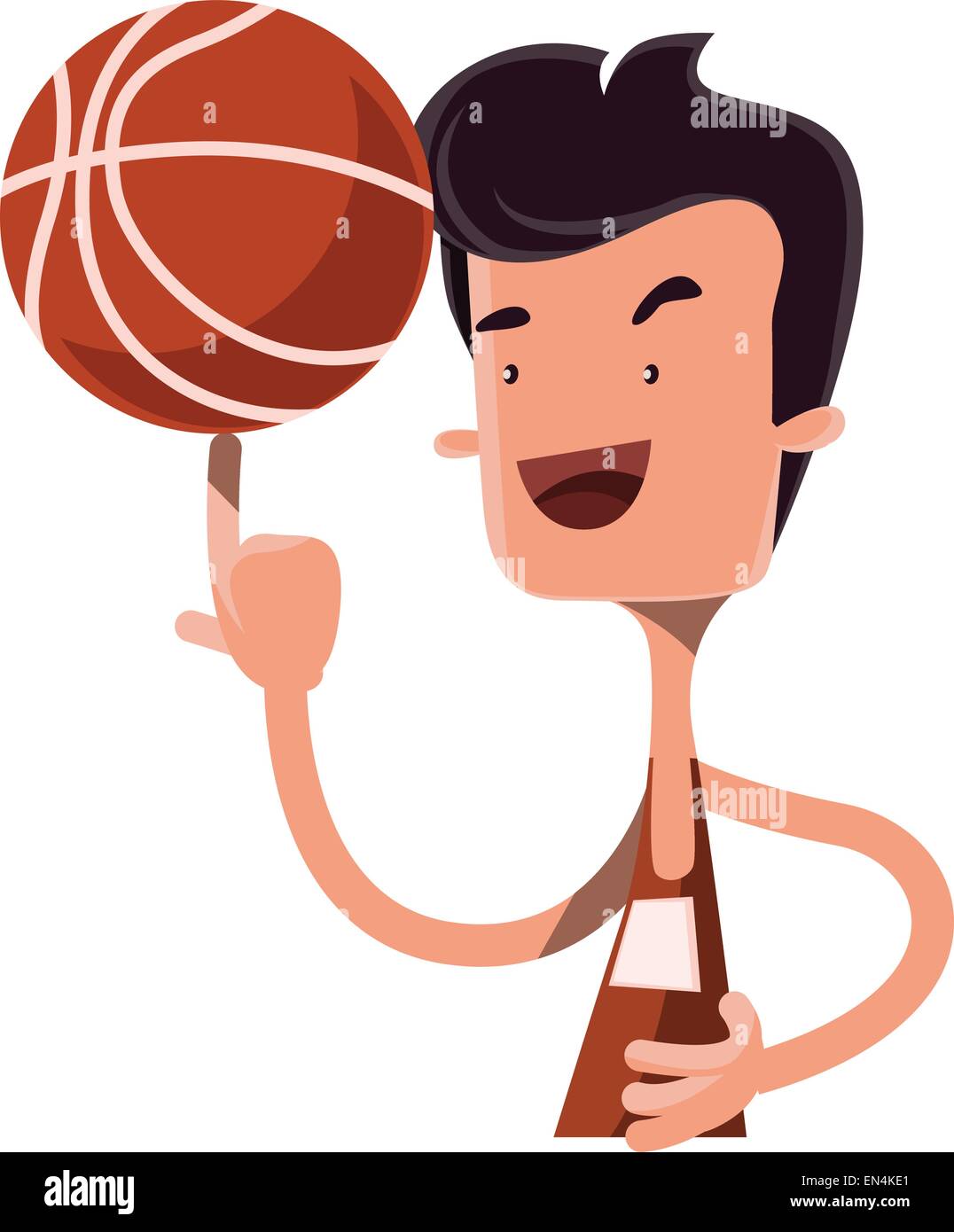 animated spinning basketball