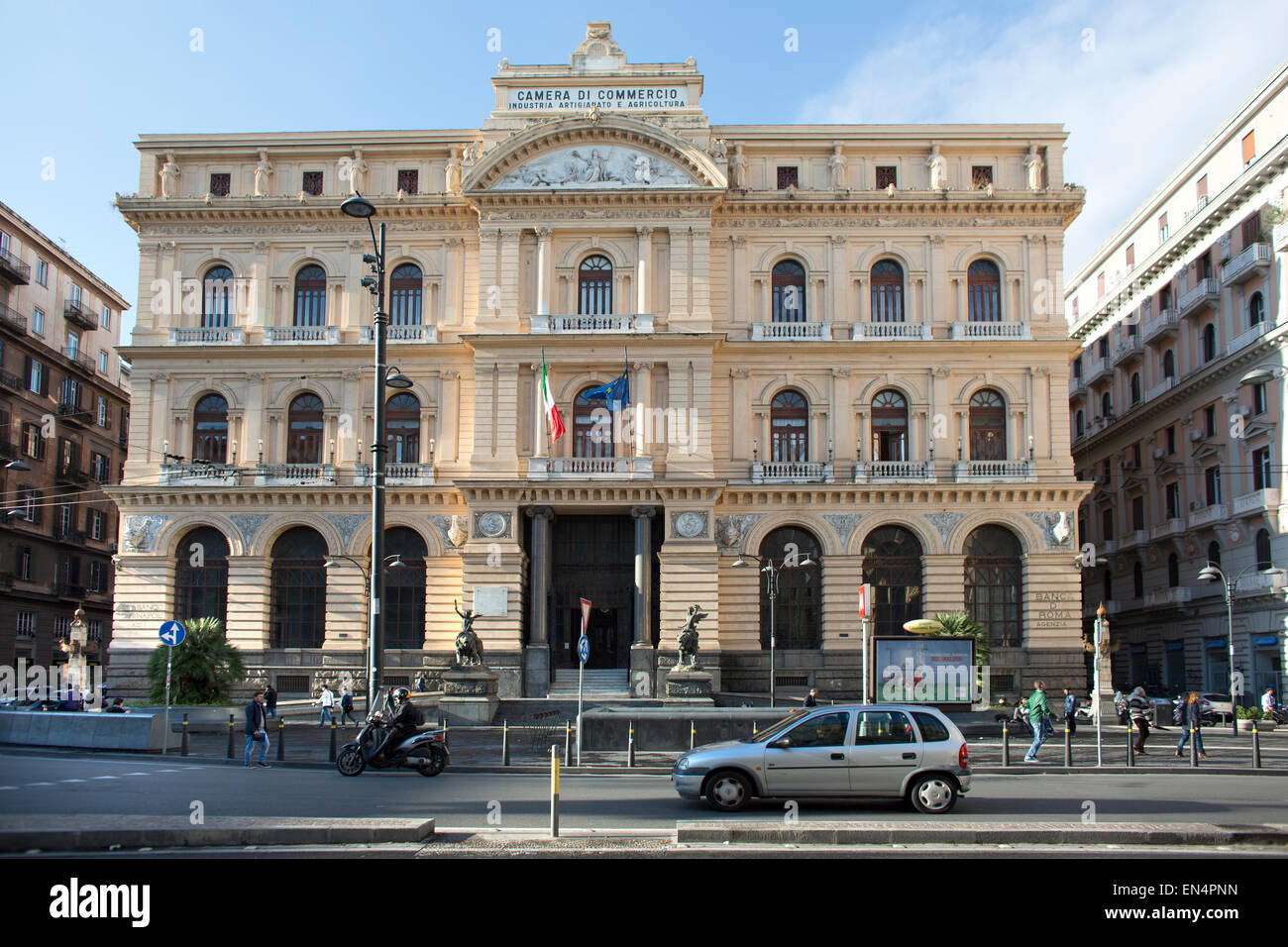 Chamber of Commerce in naples Stock Photo
