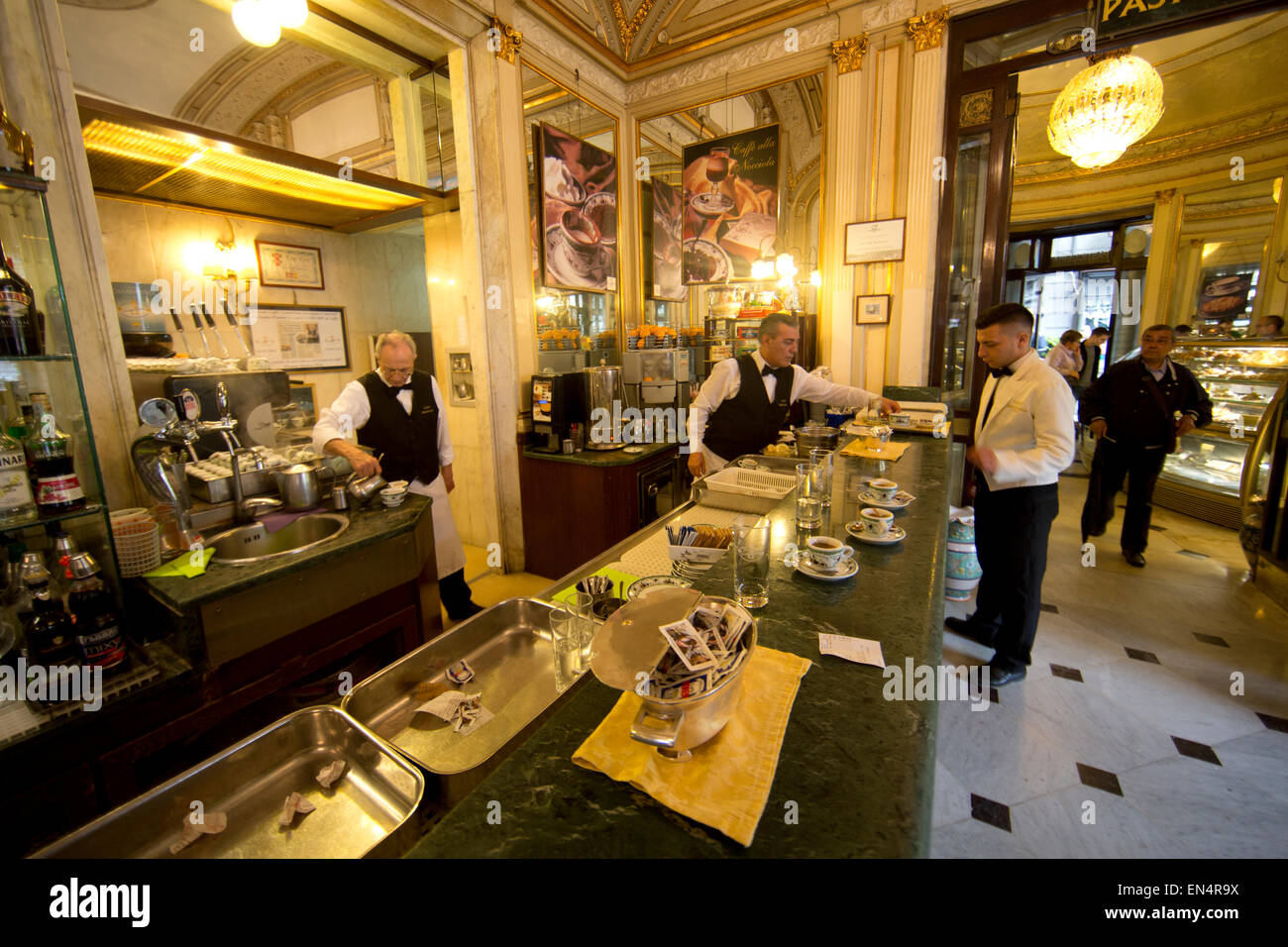 Gambrinus cafe naples hi-res stock photography and images - Alamy
