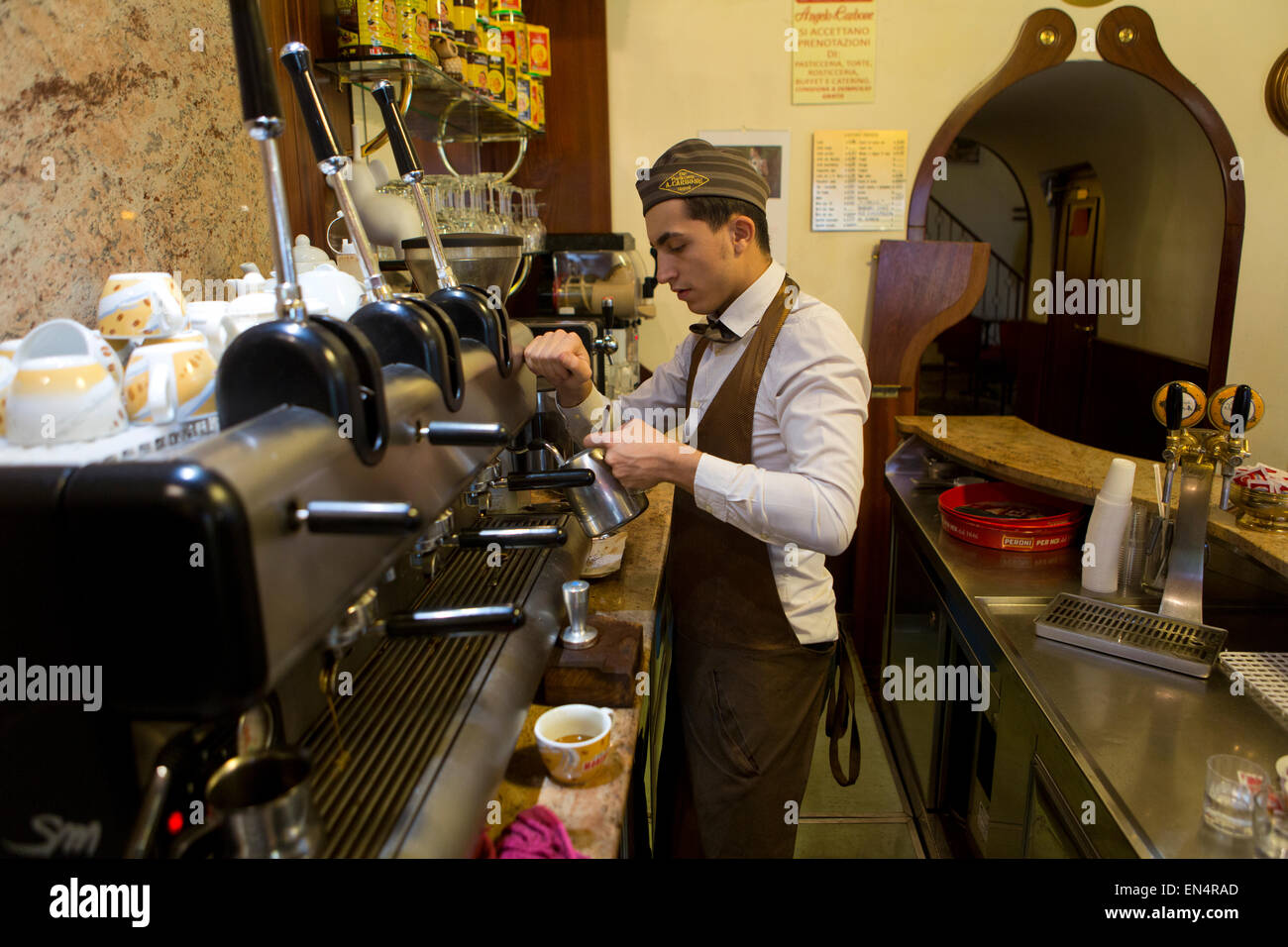 Old italian man italy coffee hires stock photography and images Alamy