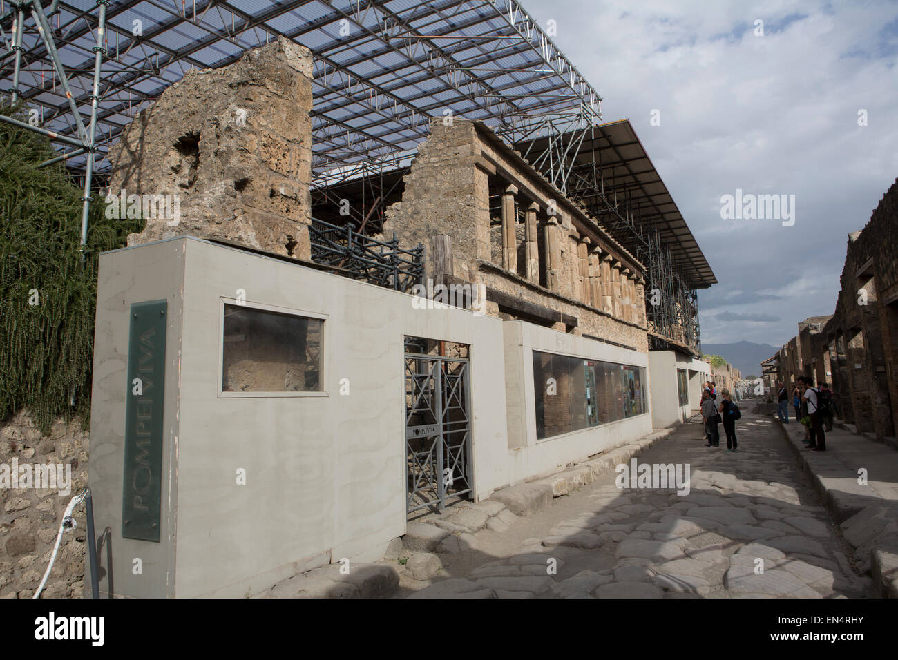 Almost 2,000 years ago, the city of pompeii was destroyed by an