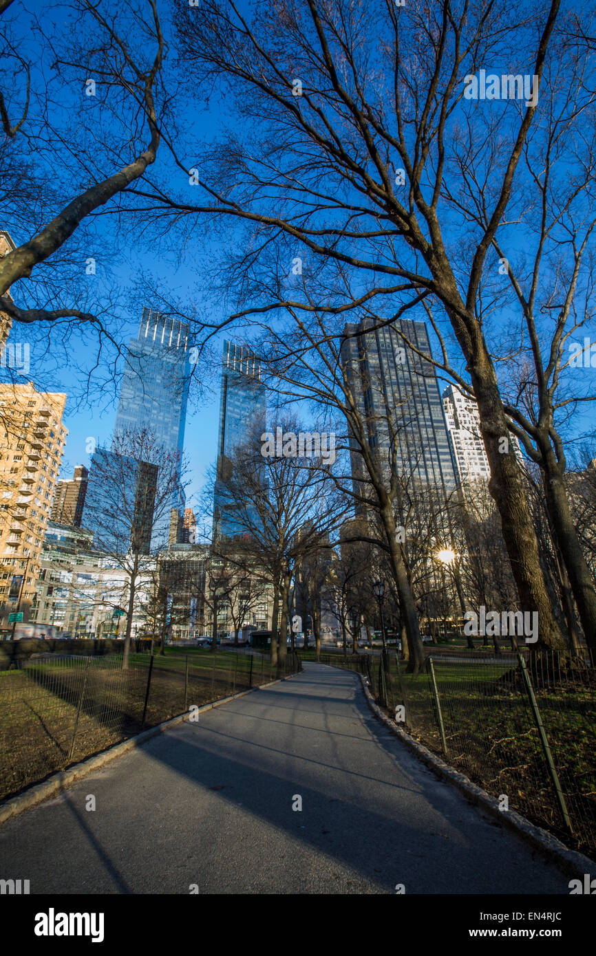 Columbus Circle, NYC, NY, USA Stock Photo Alamy
