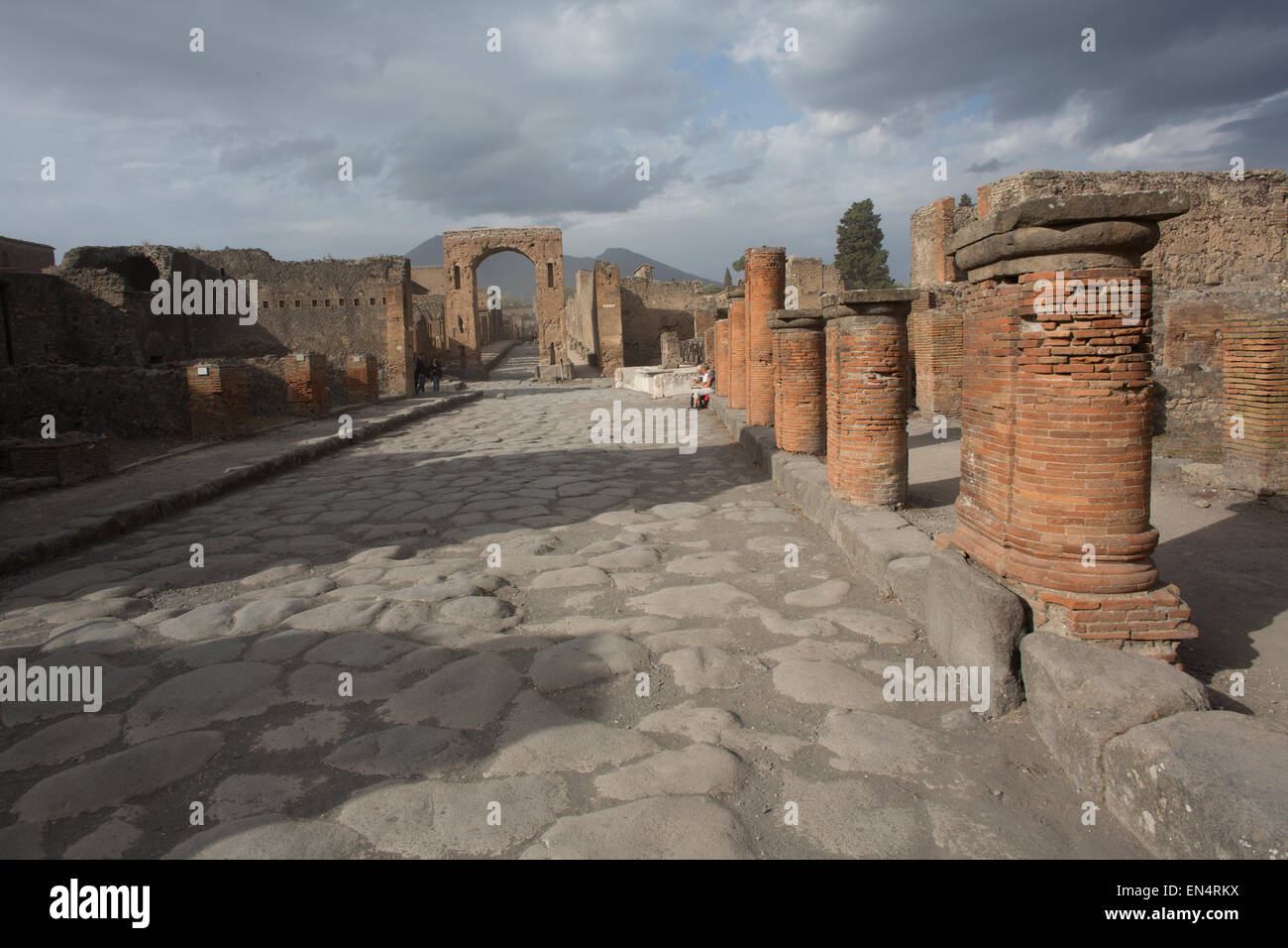 Almost 2,000 years ago, the city of pompeii was destroyed by an