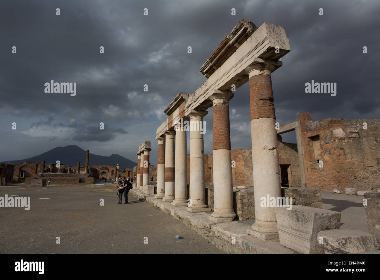 Almost 2,000 years ago, the city of pompeii was destroyed by an