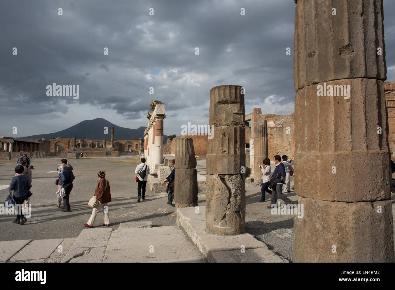 Almost 2,000 years ago, the city of pompeii was destroyed by an