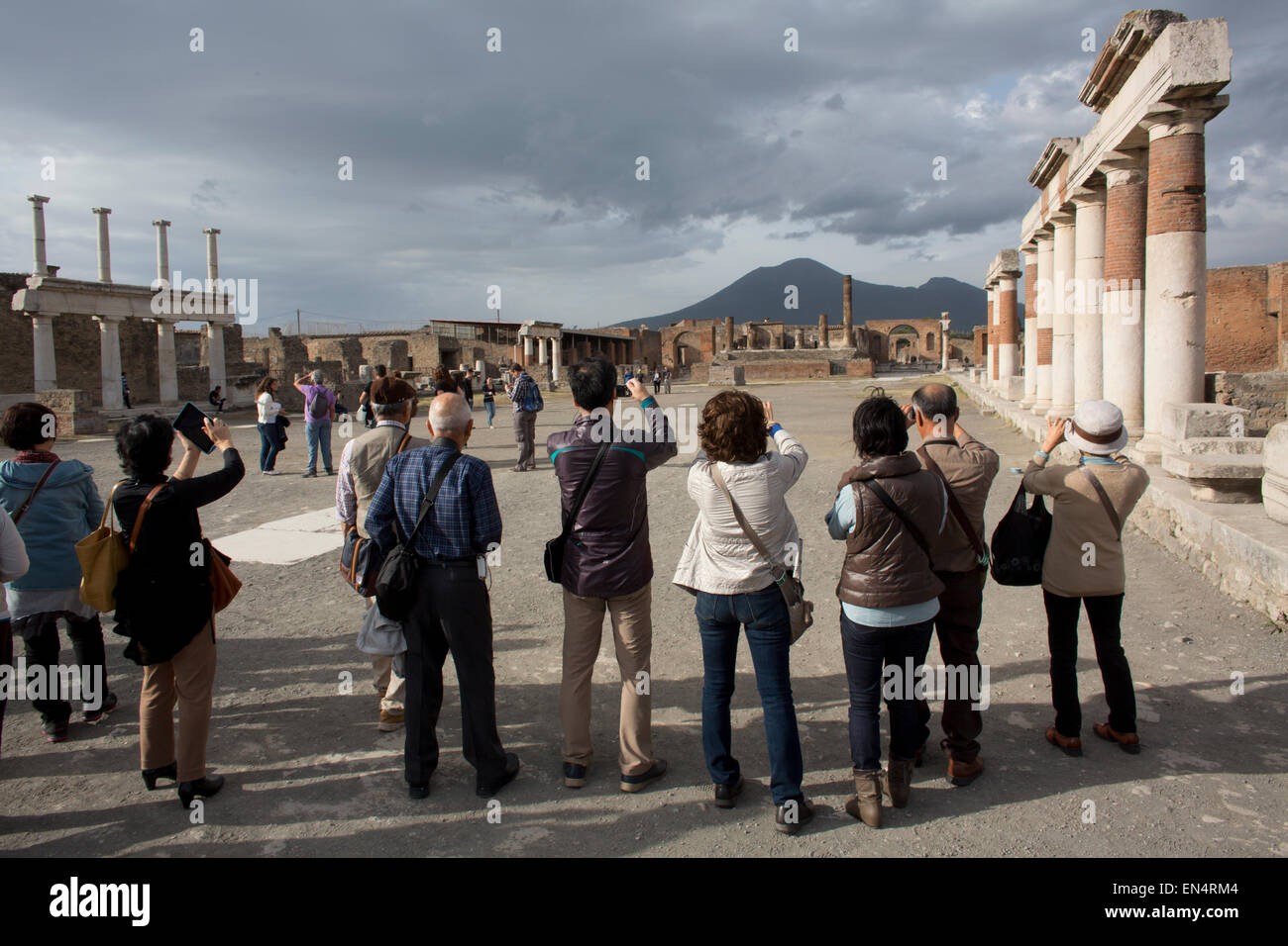 Almost 2,000 years ago, the city of pompeii was destroyed by an