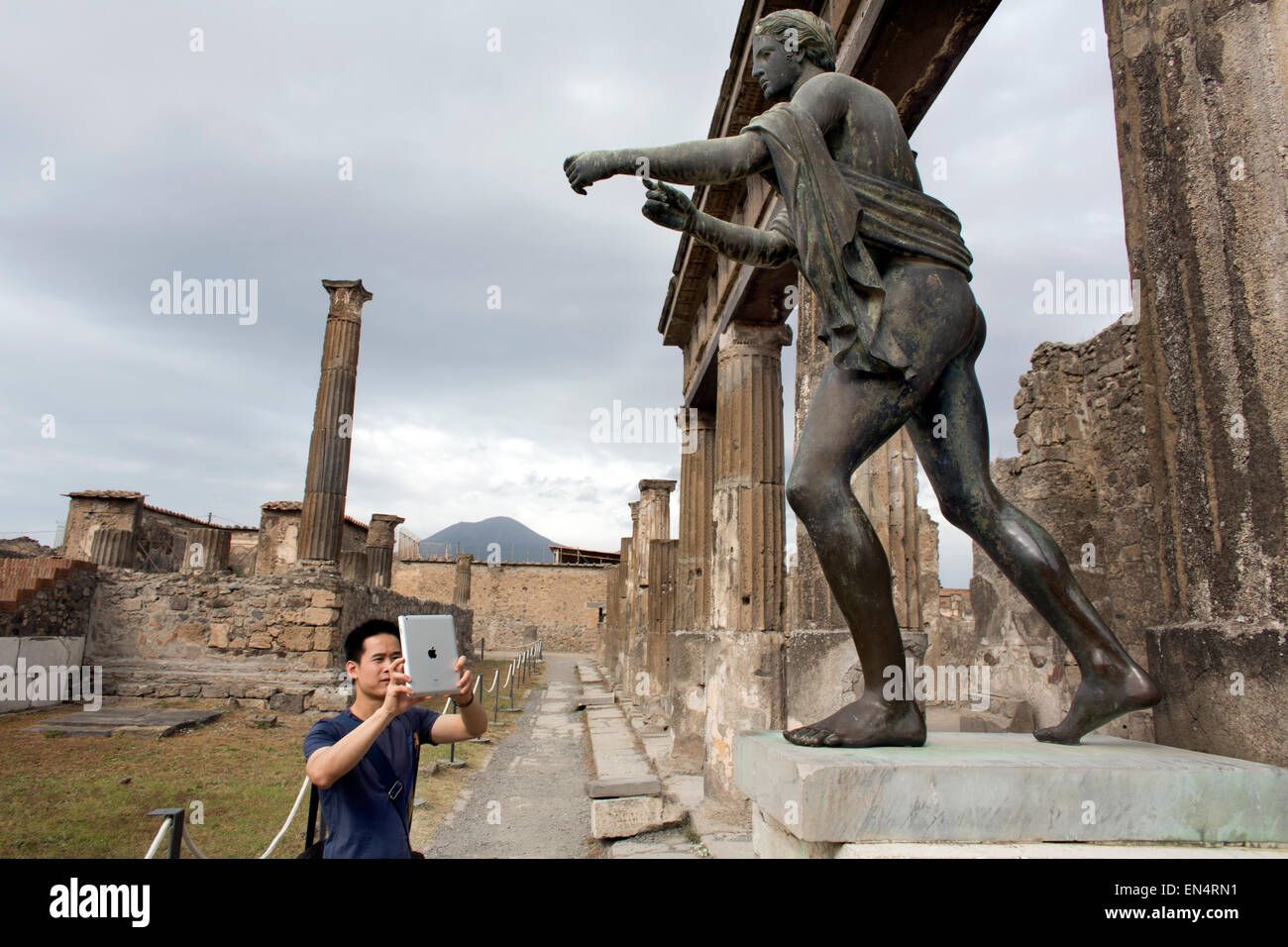 Almost 2,000 years ago, the city of pompeii was destroyed by an