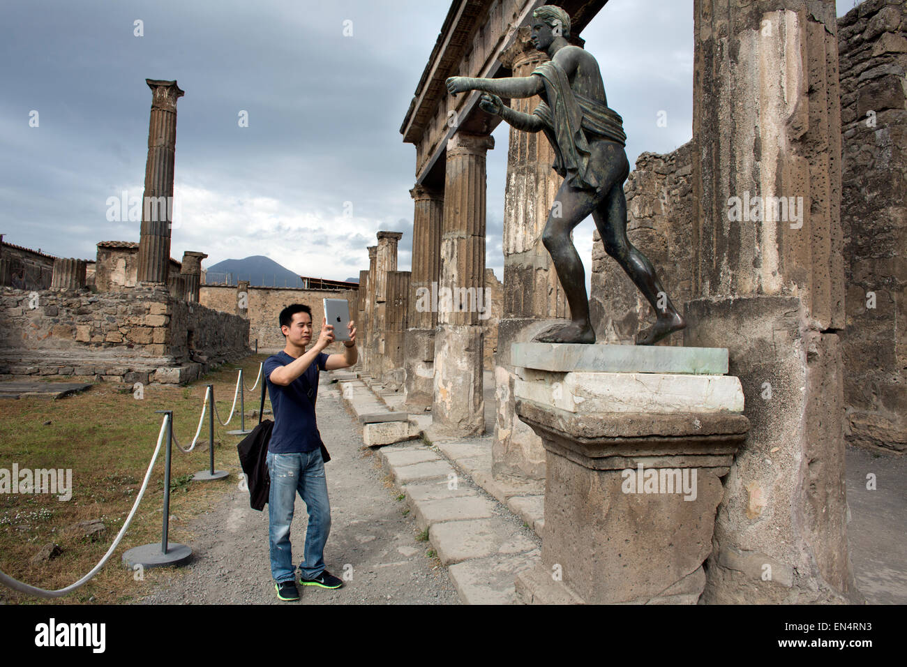 Almost 2,000 years ago, the city of pompeii was destroyed by an