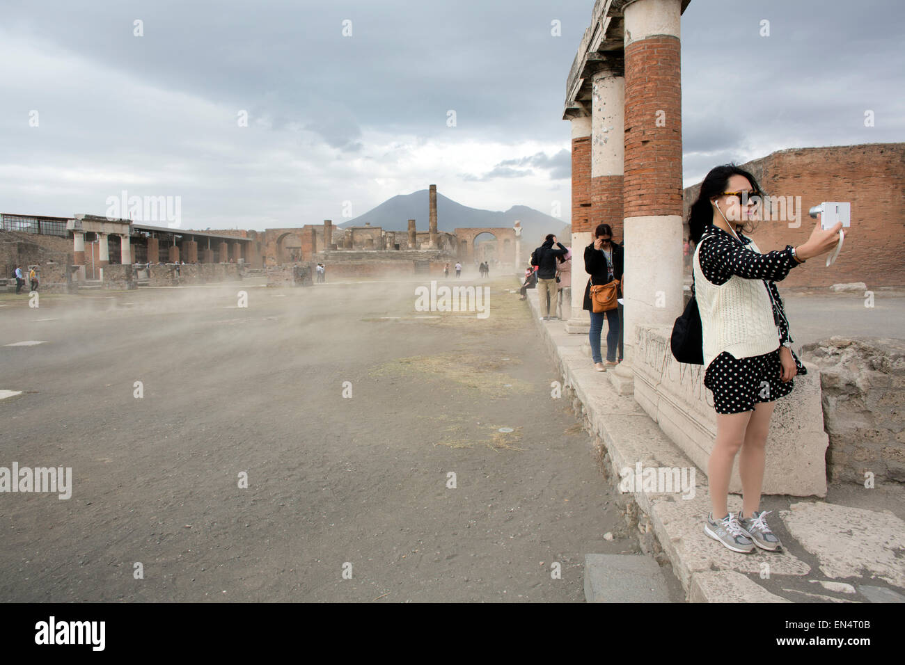 Almost 2,000 years ago, the city of pompeii was destroyed by an