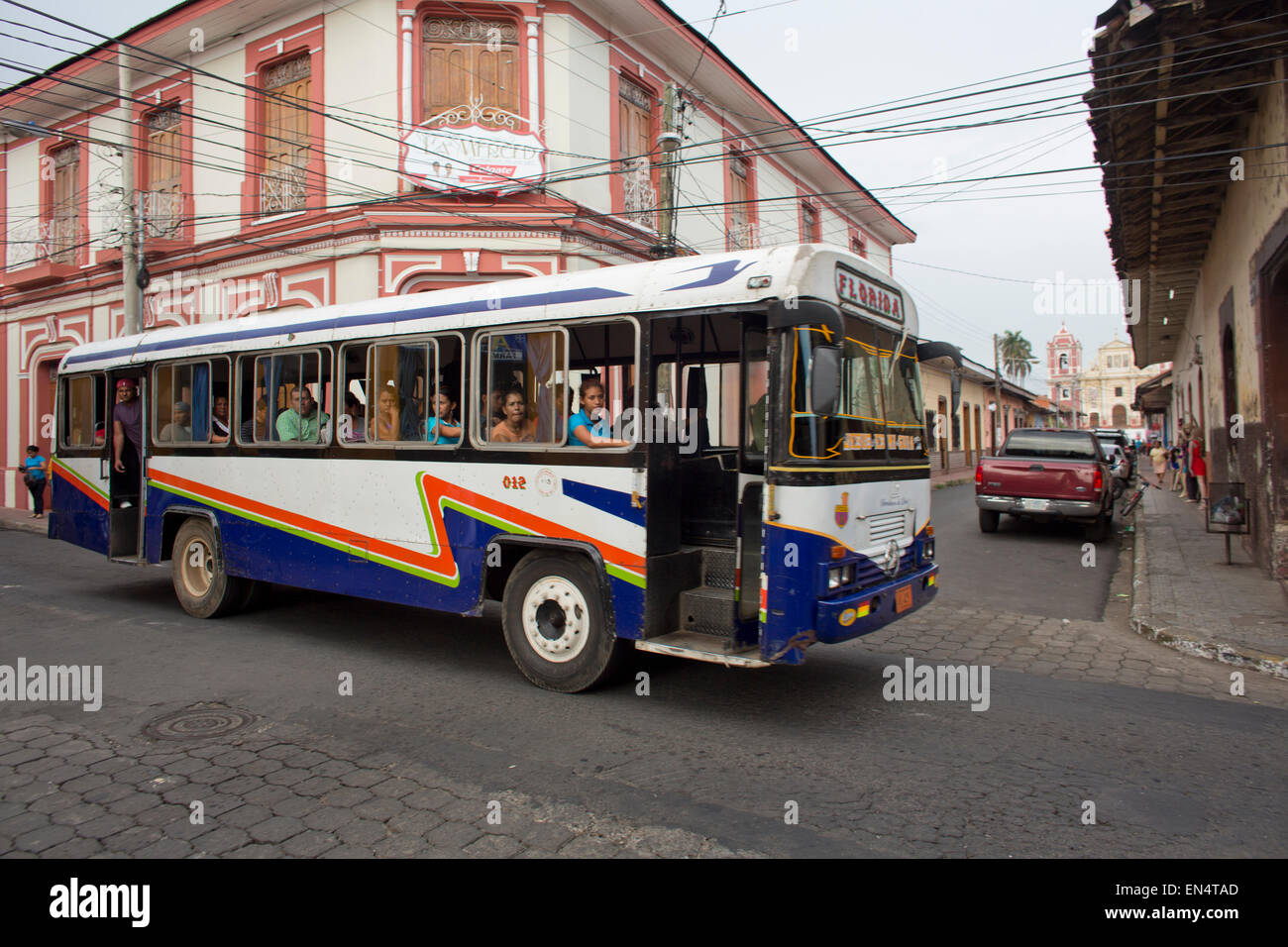public transport in nicaragua Stock Photo