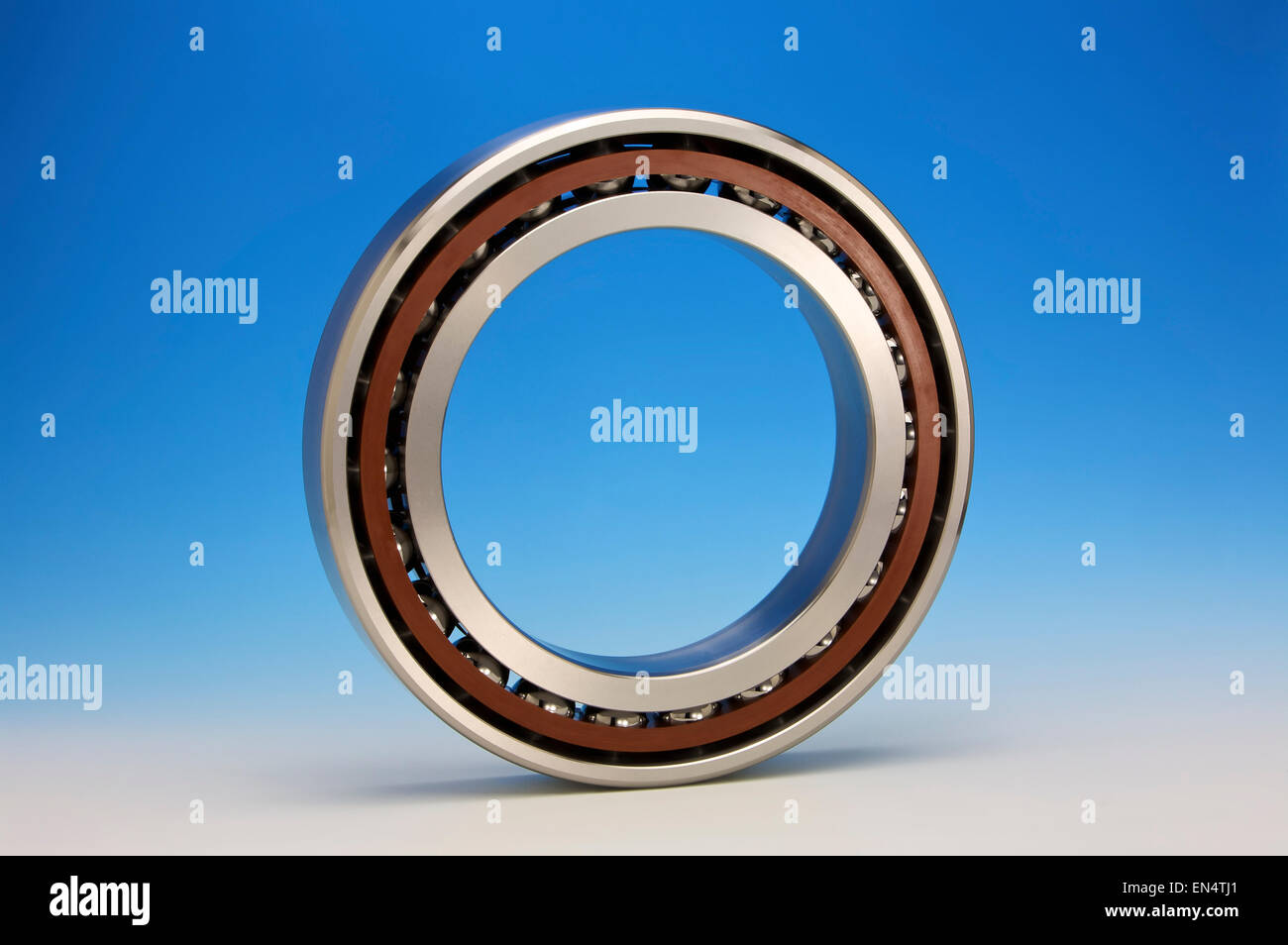 Ball Bearing Race from Rolls Royce RB211 Jet Engine Stock Photo