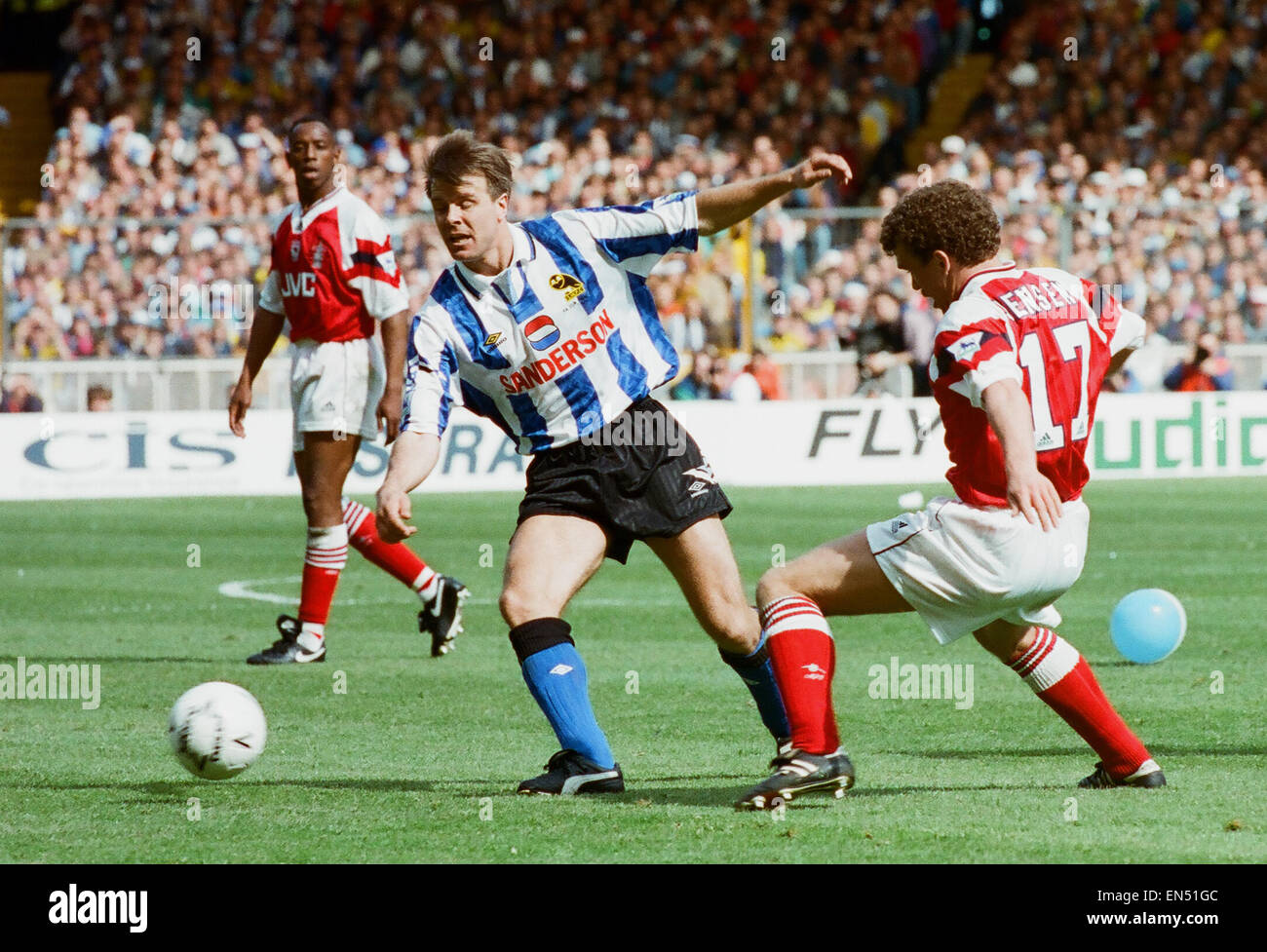 FA Cup Final at Wembley Stadium. Arsenal 1 v Sheffield Wednesday 1