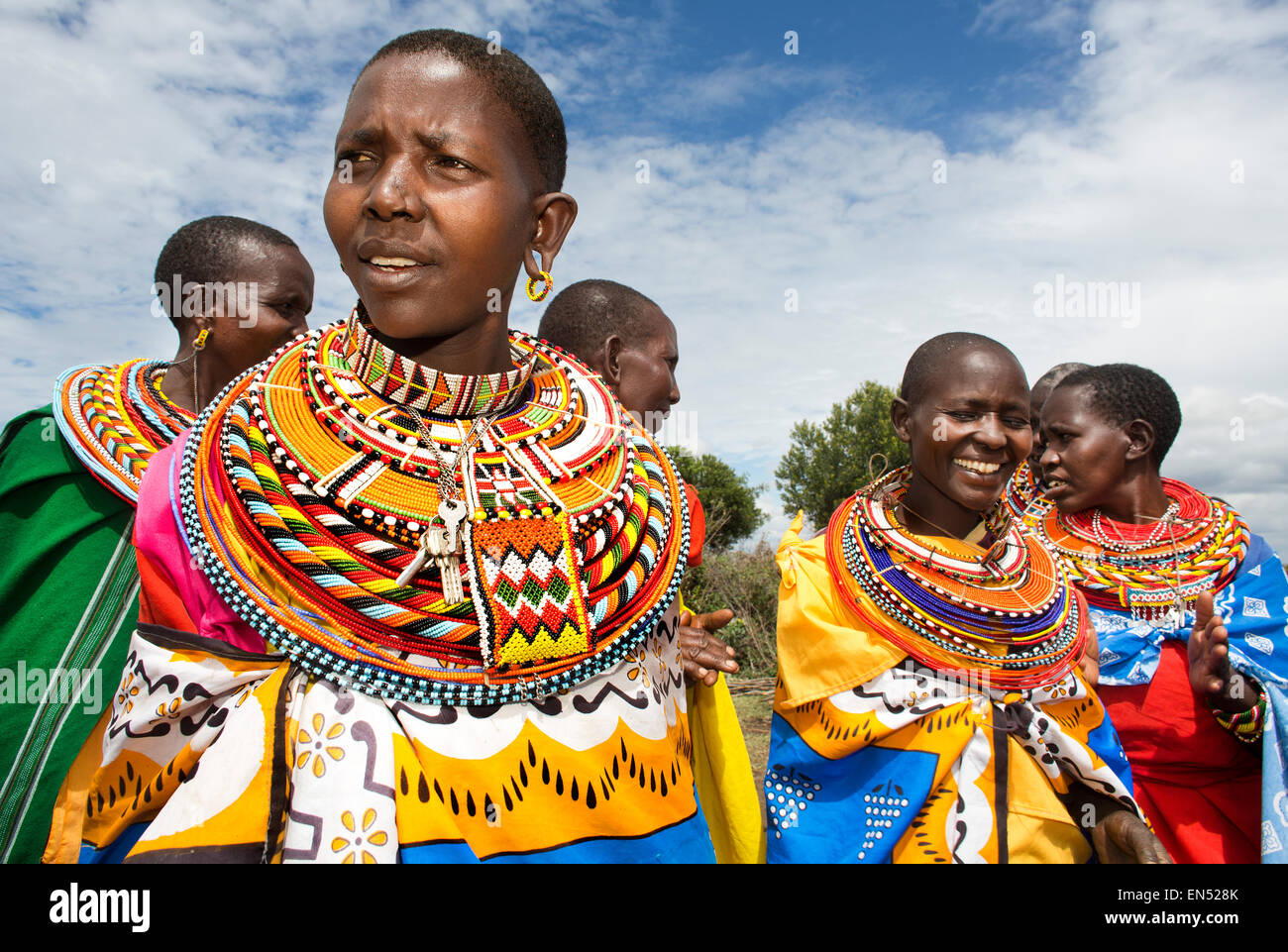 Samburu tribe in Northern Kenya Stock Photo - Alamy