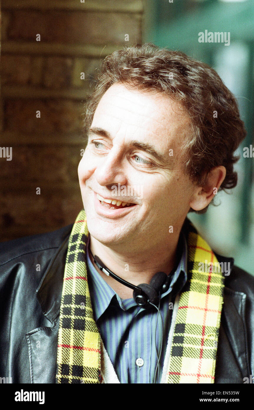 Dr Who, Sylvester McCoy during a BBC photocall to promote the new series of Doctor Who. 15th November 1988 Stock Photo