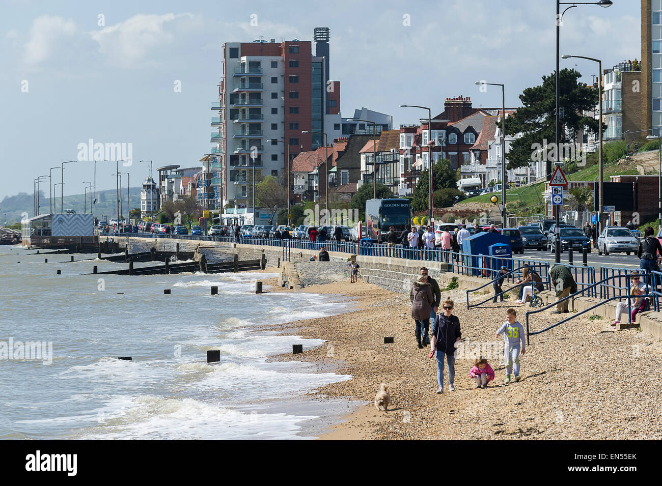 Southend seafront in Essex. Stock Photo