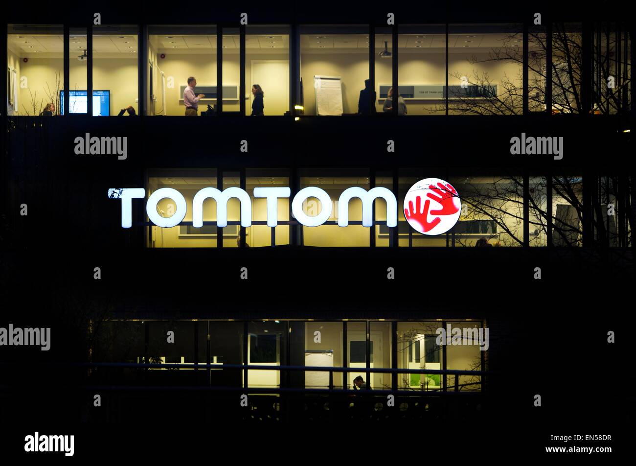 TomTom headquarters in Amsterdam Stock Photo Alamy