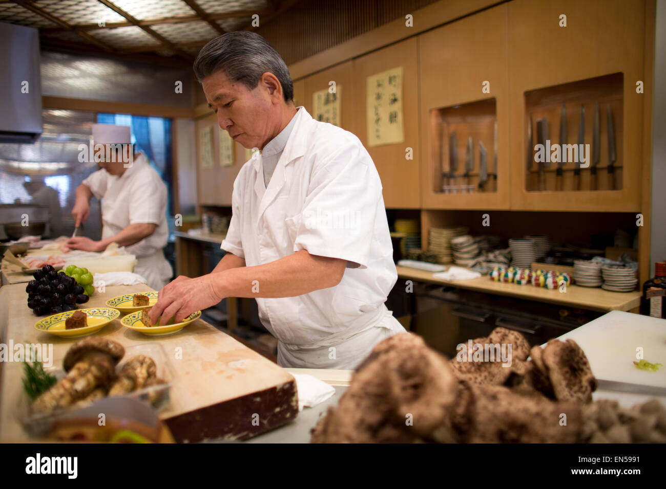 restaurant in Tokyo Stock Photo