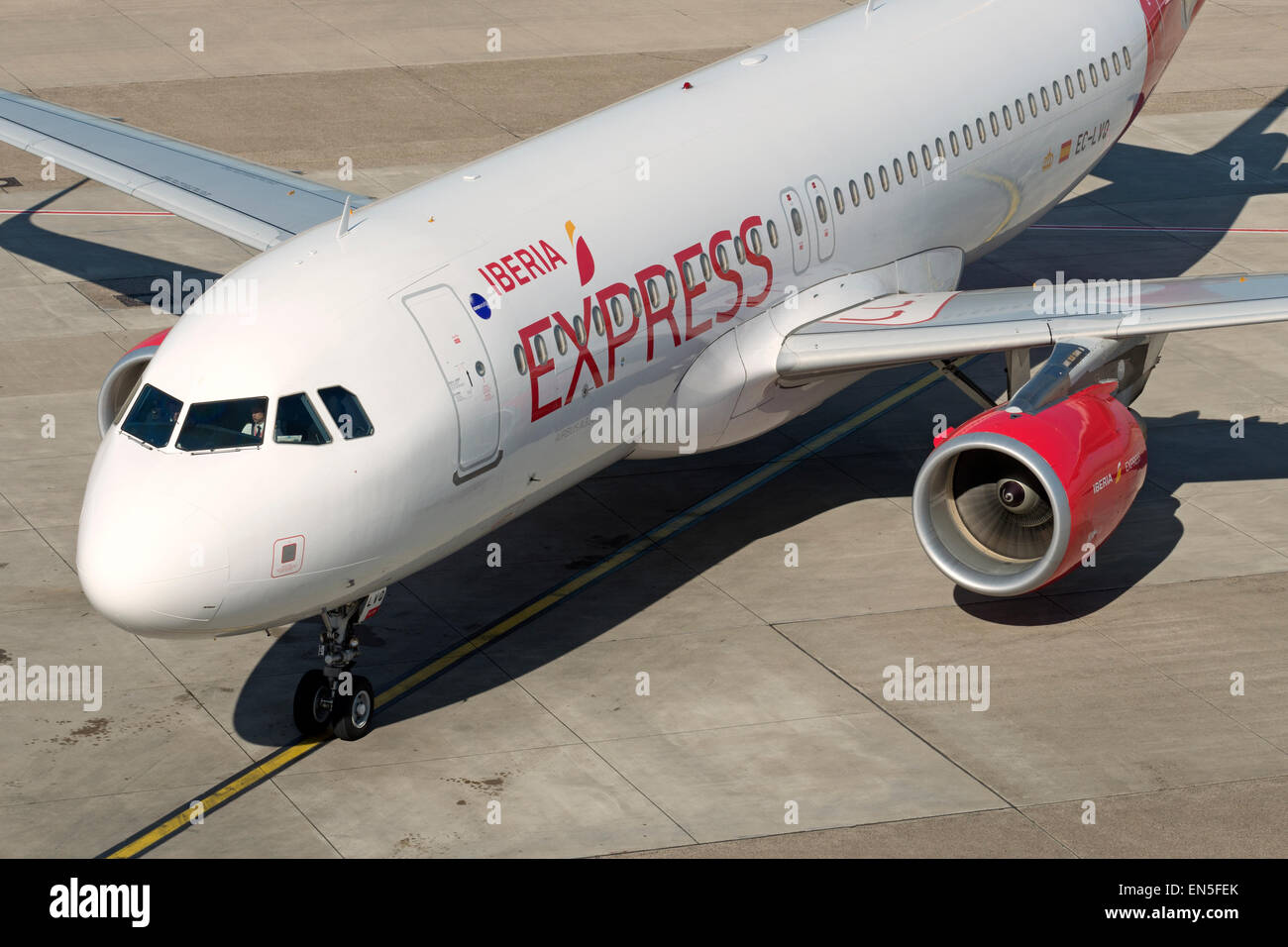 Iberia Express Airbus A320 Dusseldorf Germany Stock Photo