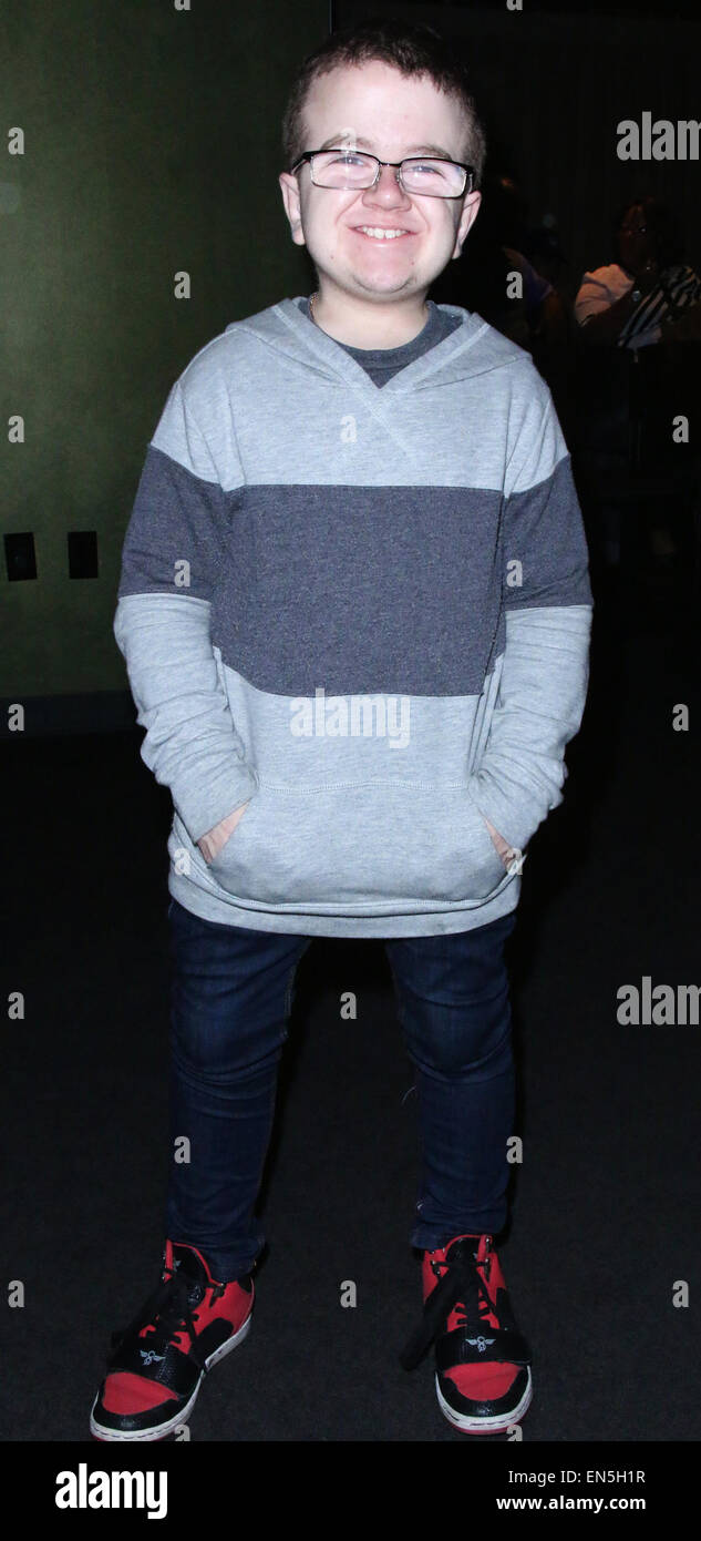 Screening of 'Social Status' held at the Screen Actors Guild (SAG) Foundation Actors Center - Arrivals  Featuring: Keenan Cahill Where: Los Angeles, California, United States When: 13 Oct 2014 Stock Photo