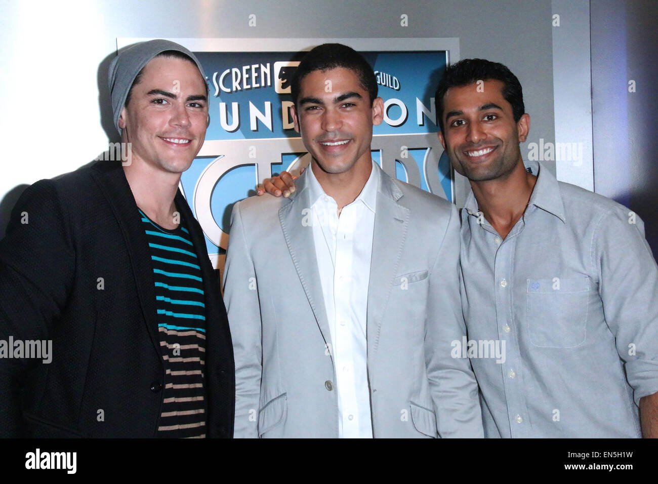 Screening of 'Social Status' held at the Screen Actors Guild (SAG) Foundation Actors Center - Arrivals  Featuring: Tom Sandoval,Chris Jones,Pritesh Shah Where: Los Angeles, California, United States When: 13 Oct 2014 Stock Photo