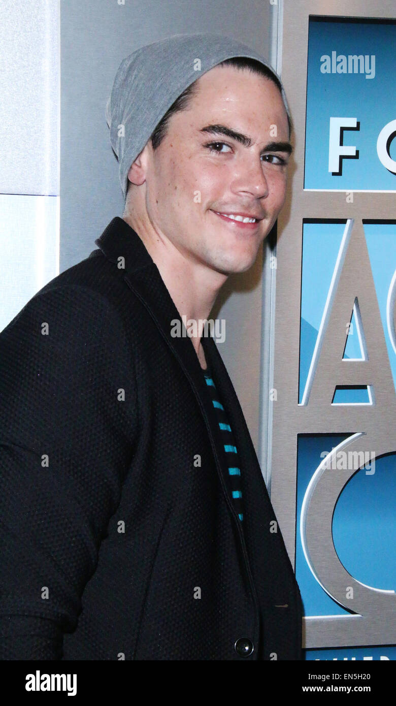 Screening of 'Social Status' held at the Screen Actors Guild (SAG) Foundation Actors Center - Arrivals  Featuring: Tom Sandoval Where: Los Angeles, California, United States When: 13 Oct 2014 Stock Photo